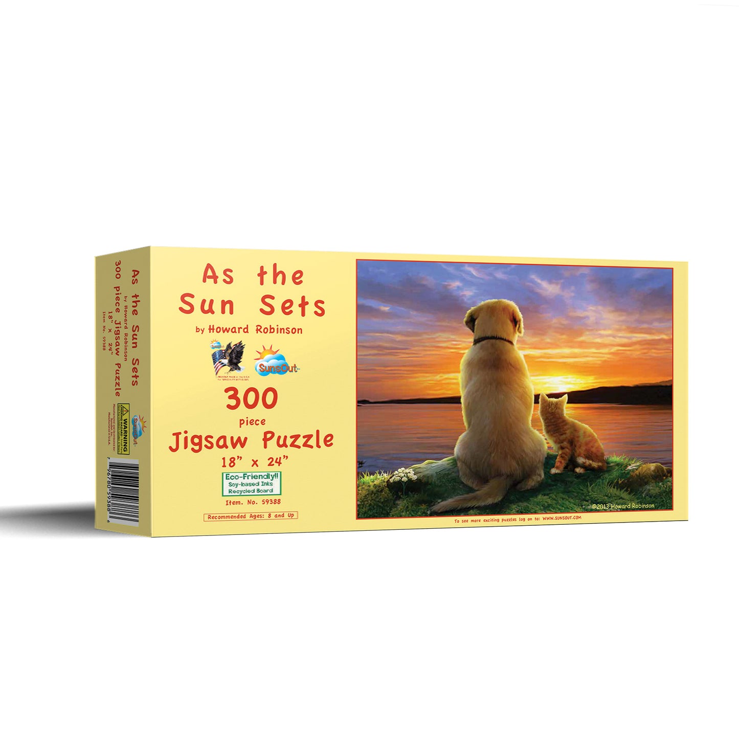 As the Sun Sets - 300 Piece Jigsaw Puzzle