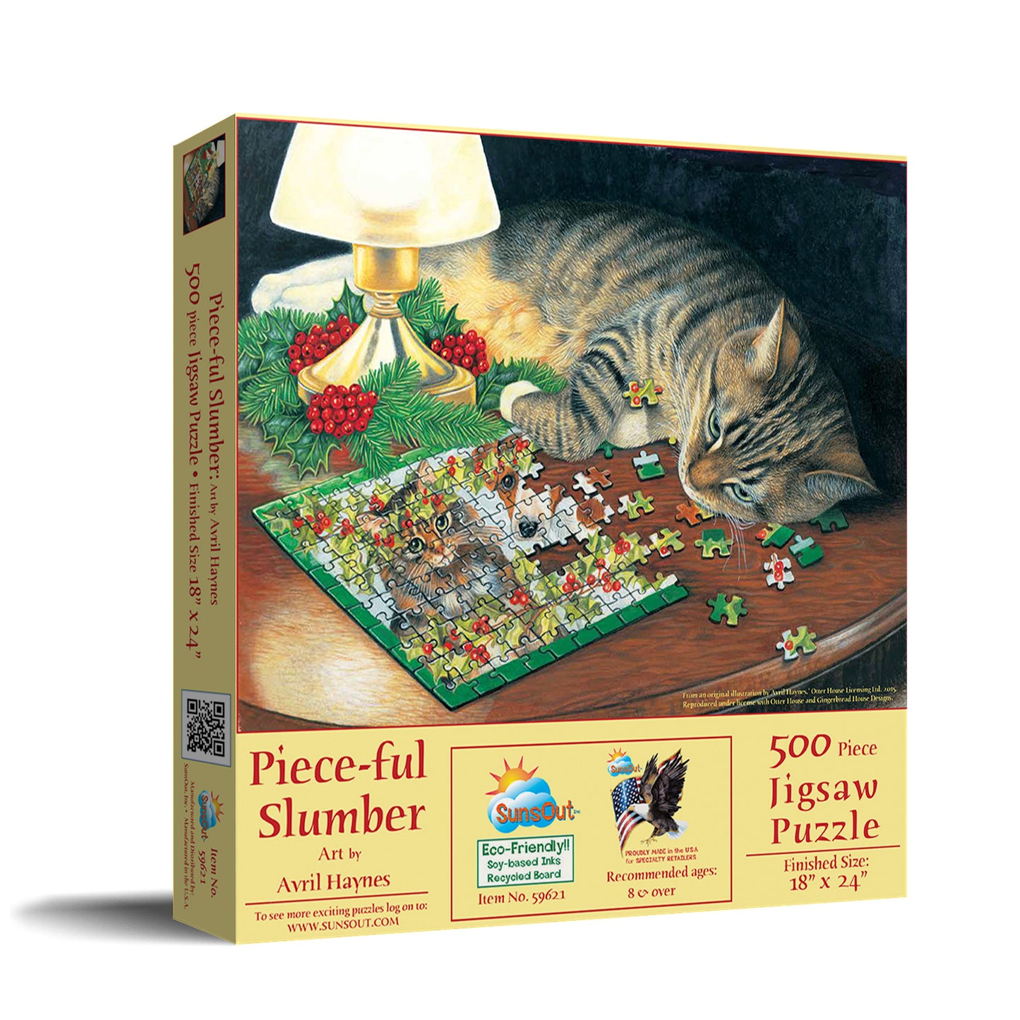 Piece-ful Slumber - 500 Piece Jigsaw Puzzle
