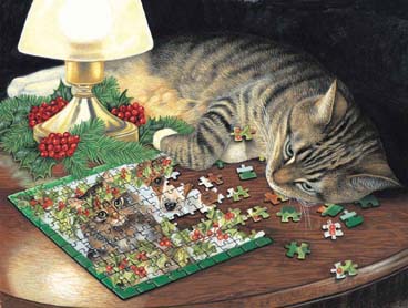 Piece-ful Slumber - 500 Piece Jigsaw Puzzle