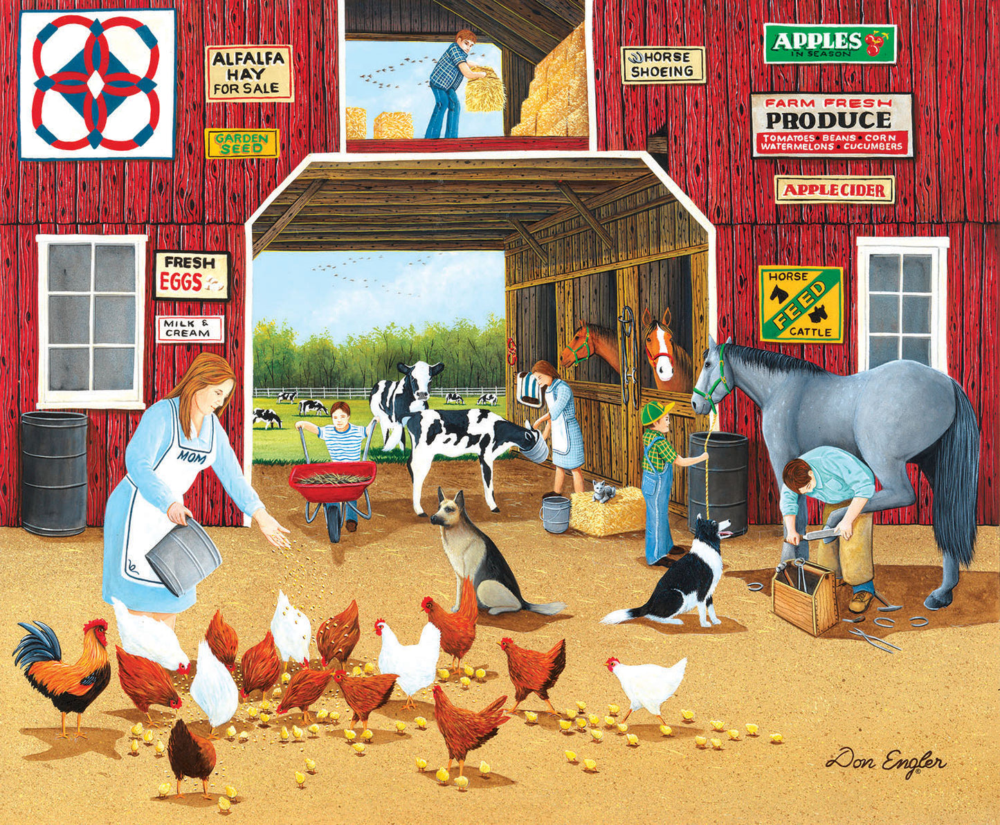 Hay For Sale - 1000 Piece Jigsaw Puzzle