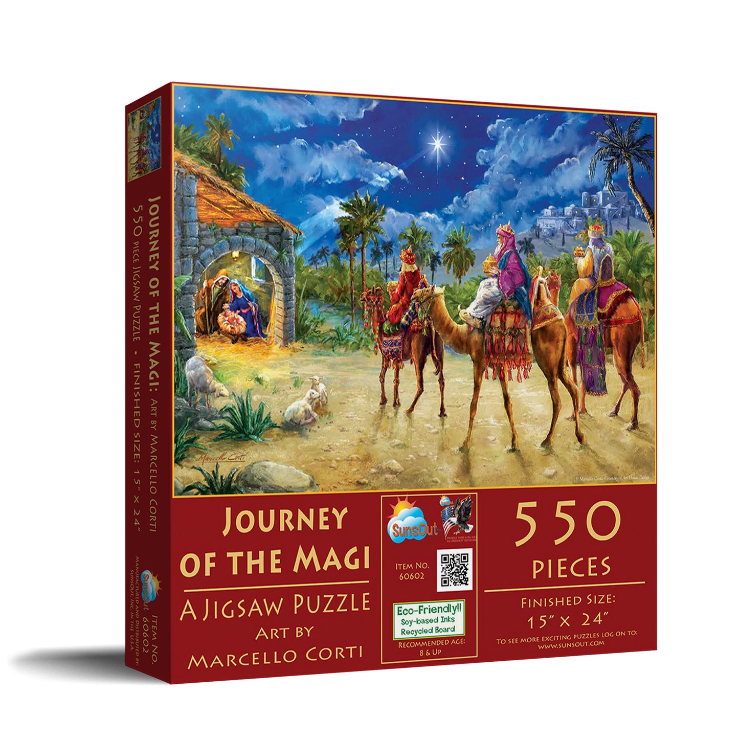 Journey of the Magi - 550 Piece Jigsaw Puzzle