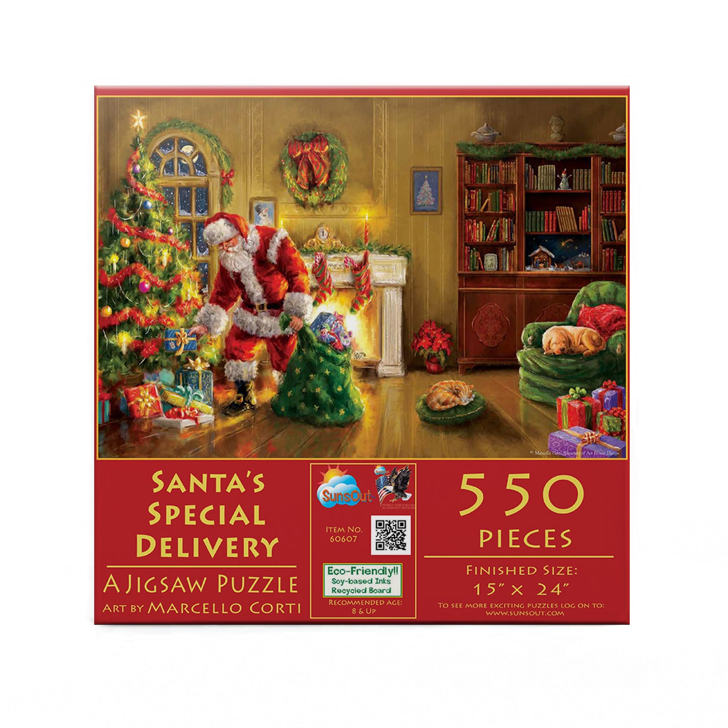 Santa's Special Delivery - 550 Piece Jigsaw Puzzle
