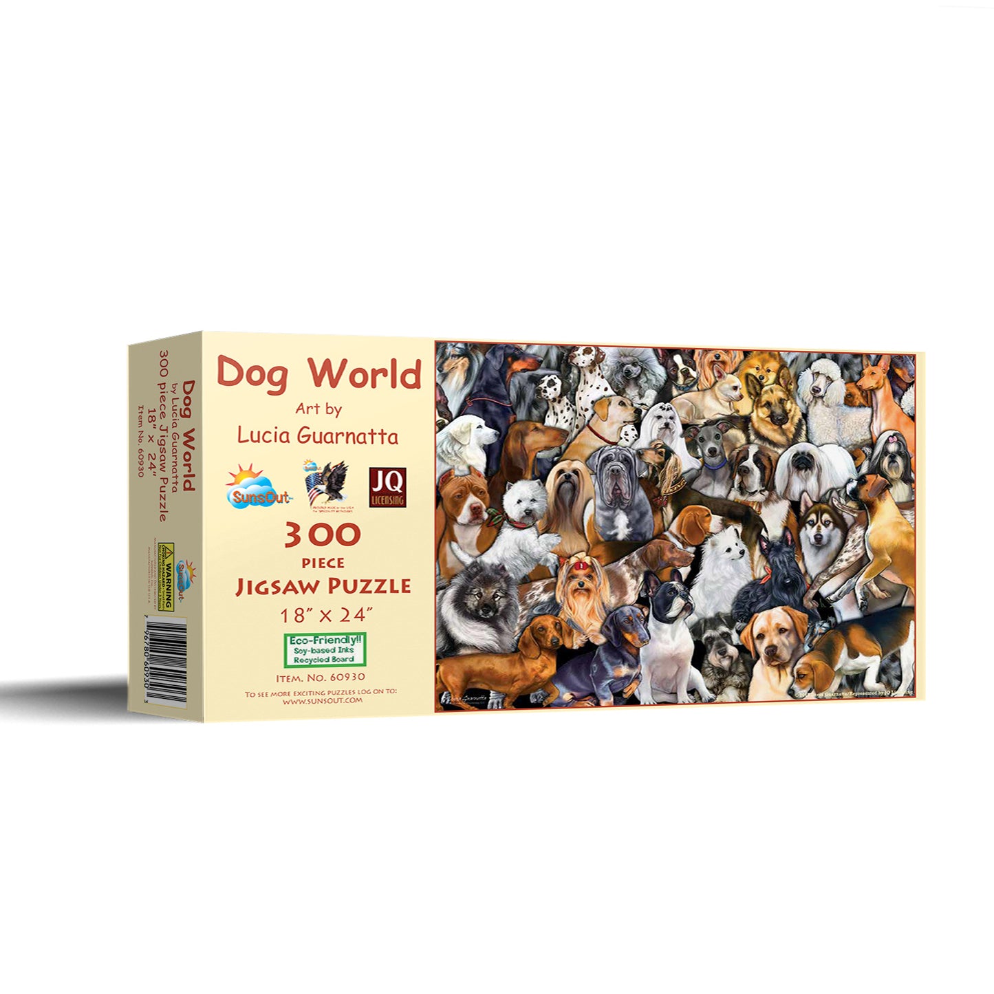 Dog World - 300 Piece Jigsaw Puzzle