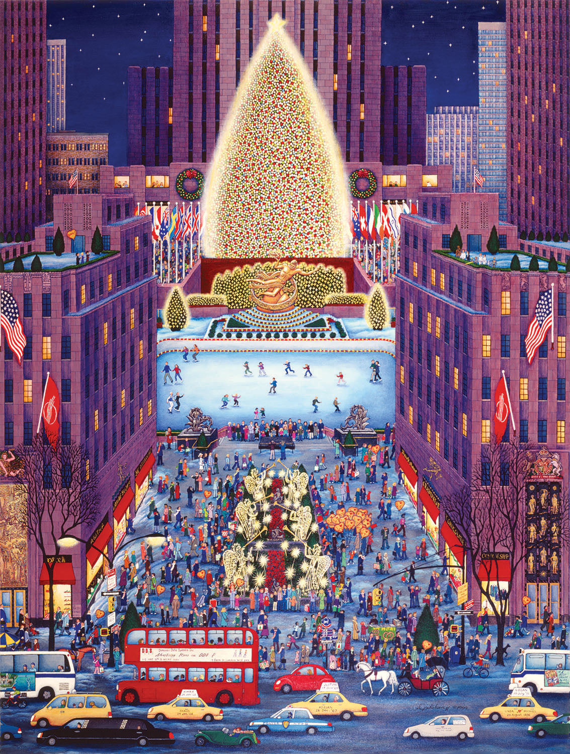 Rockefeller Center - 500 Piece Jigsaw Puzzle