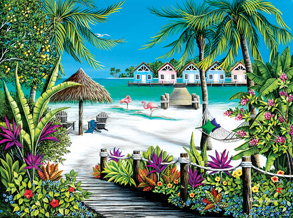 Tropical Escape - 500 Piece Jigsaw Puzzle