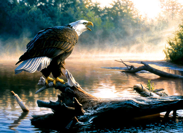 Scouting the River - 1000 Piece Jigsaw Puzzle