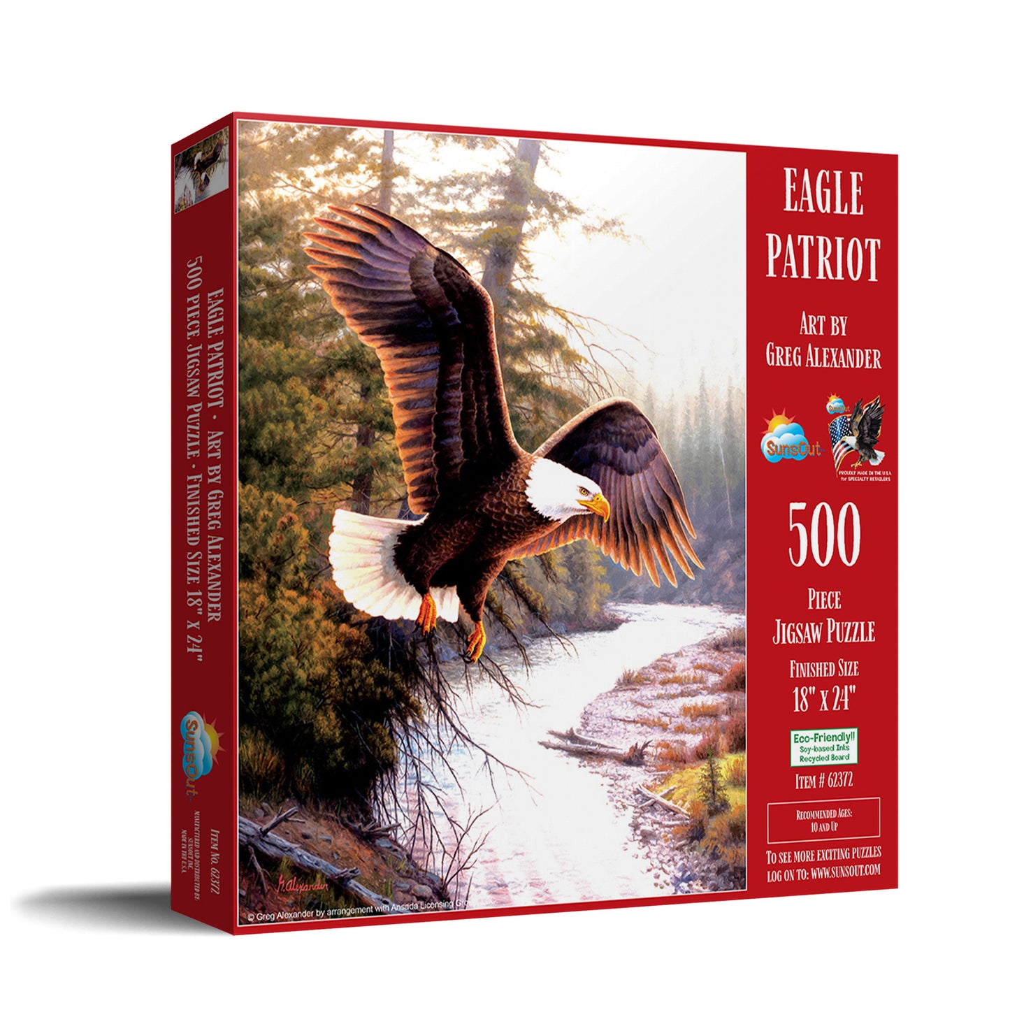 Eagle Patriot - 500 Piece Jigsaw Puzzle
