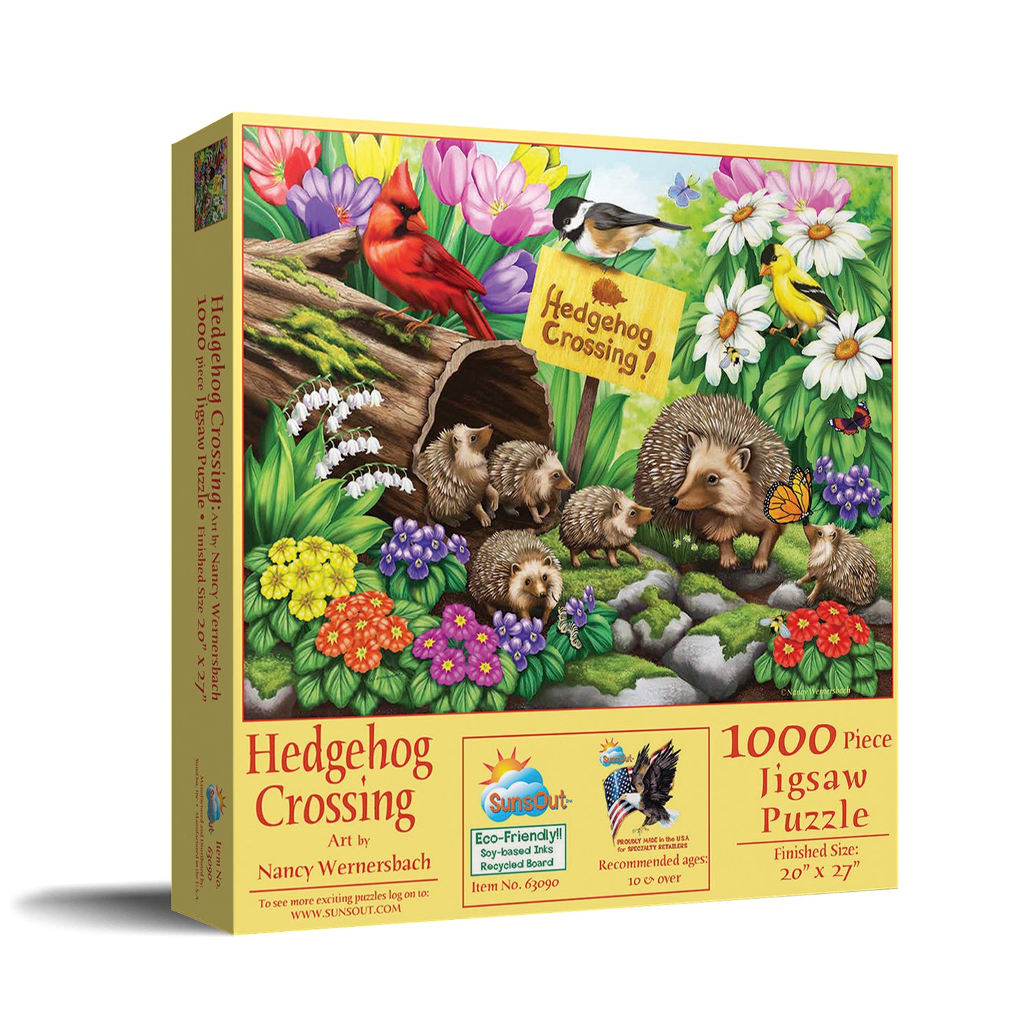 Hedgehog Crossing - 1000 Piece Jigsaw Puzzle