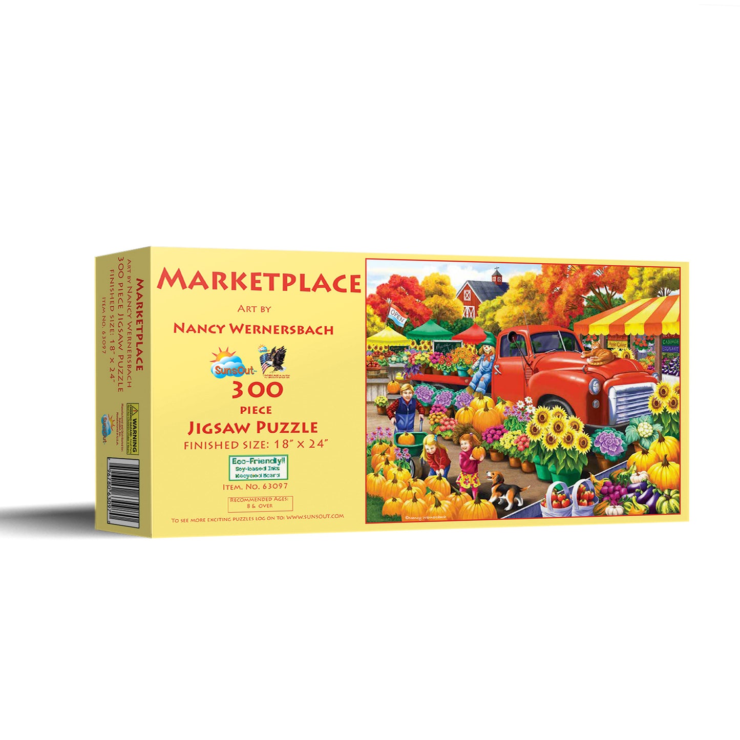 Marketplace - 300 Piece Jigsaw Puzzle