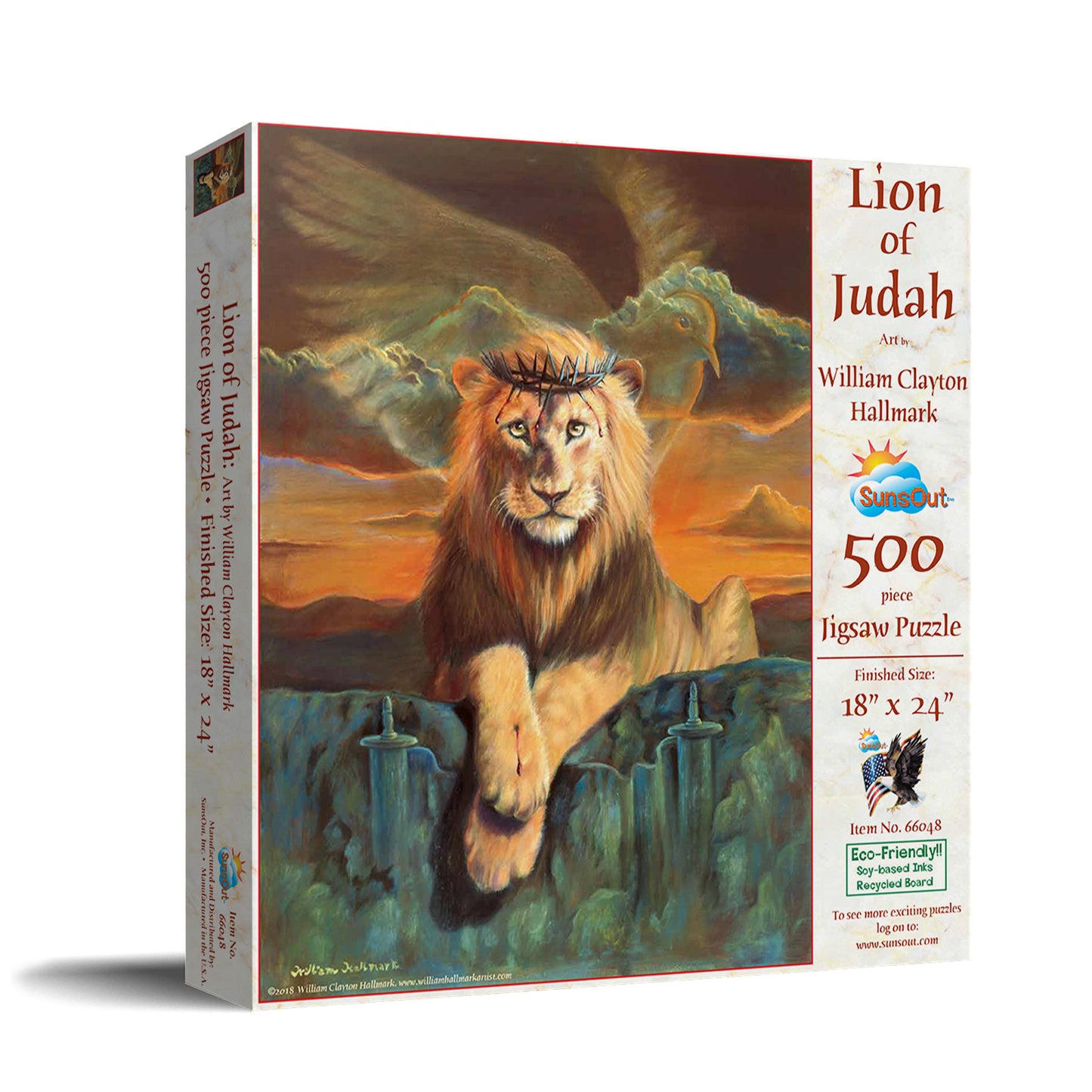 Lion of Judah - 500 Piece Jigsaw Puzzle