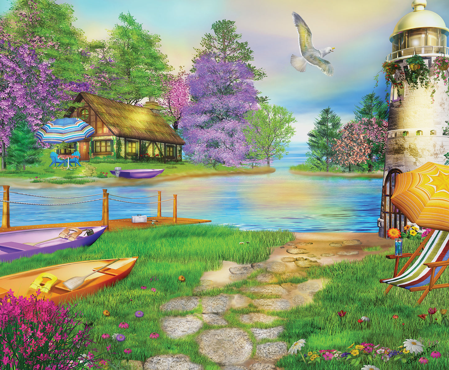 Seagull Bay - 1000 Piece Jigsaw Puzzle