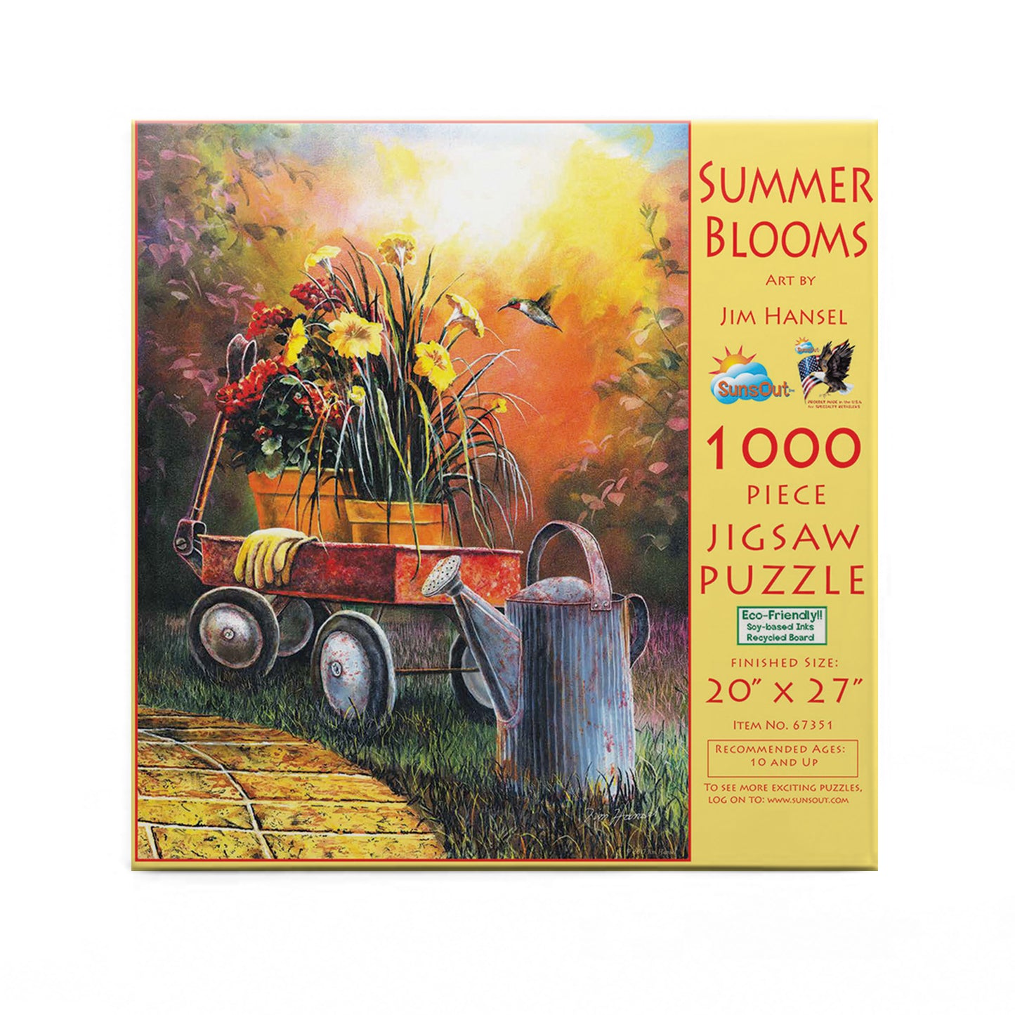 Summer Blooms - 1000 Piece Jigsaw Puzzle