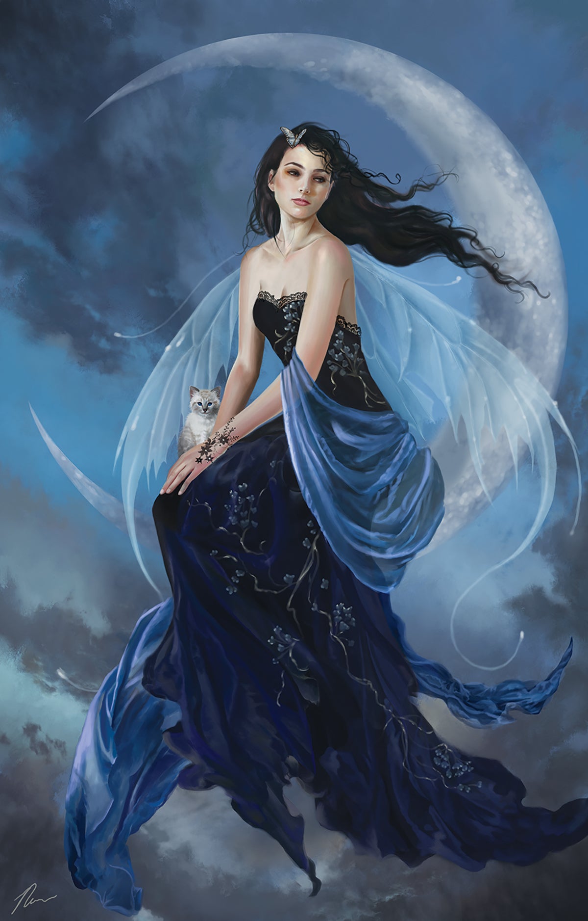 Moon Indigo 1000 - 1000 Piece Jigsaw Puzzle