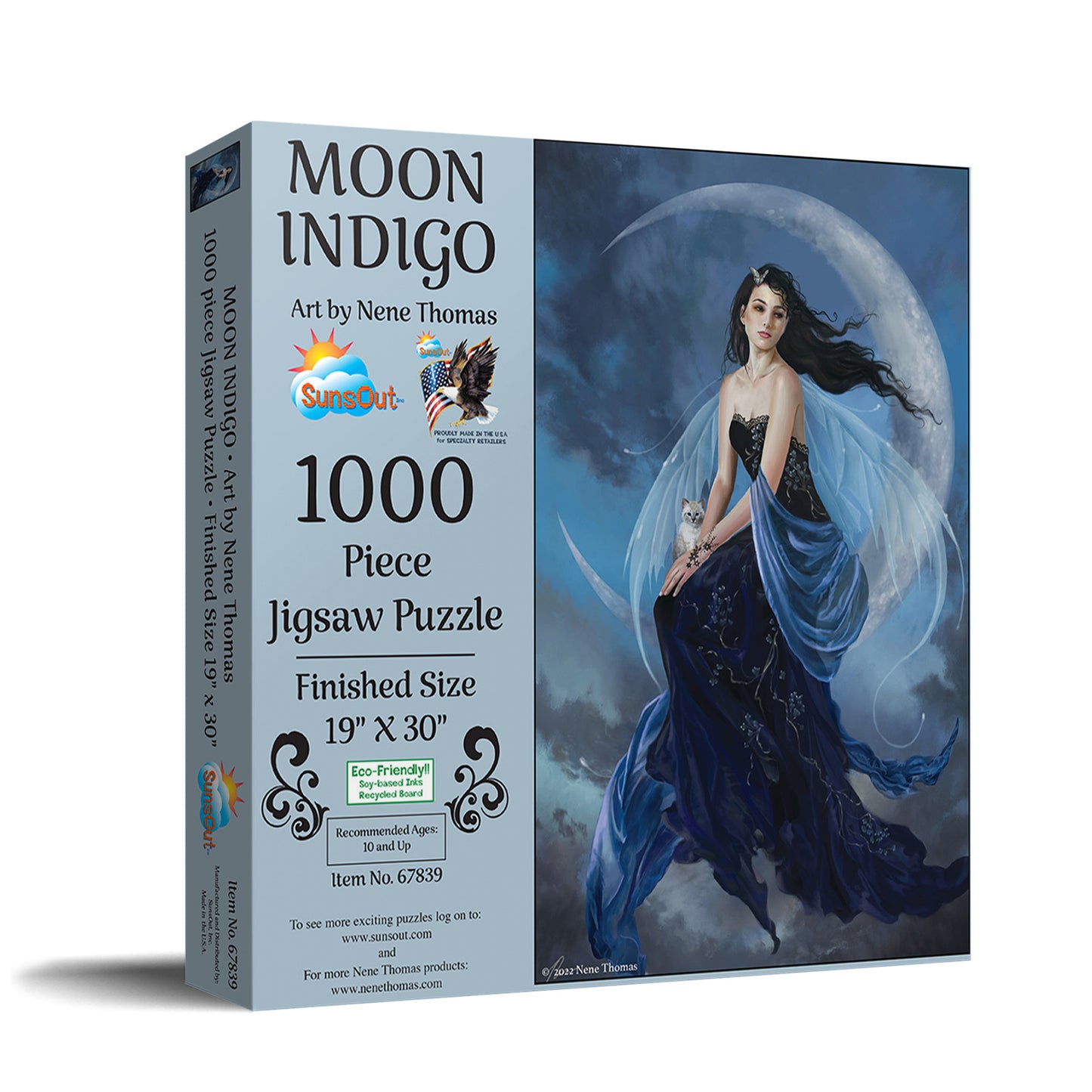 Moon Indigo 1000 - 1000 Piece Jigsaw Puzzle