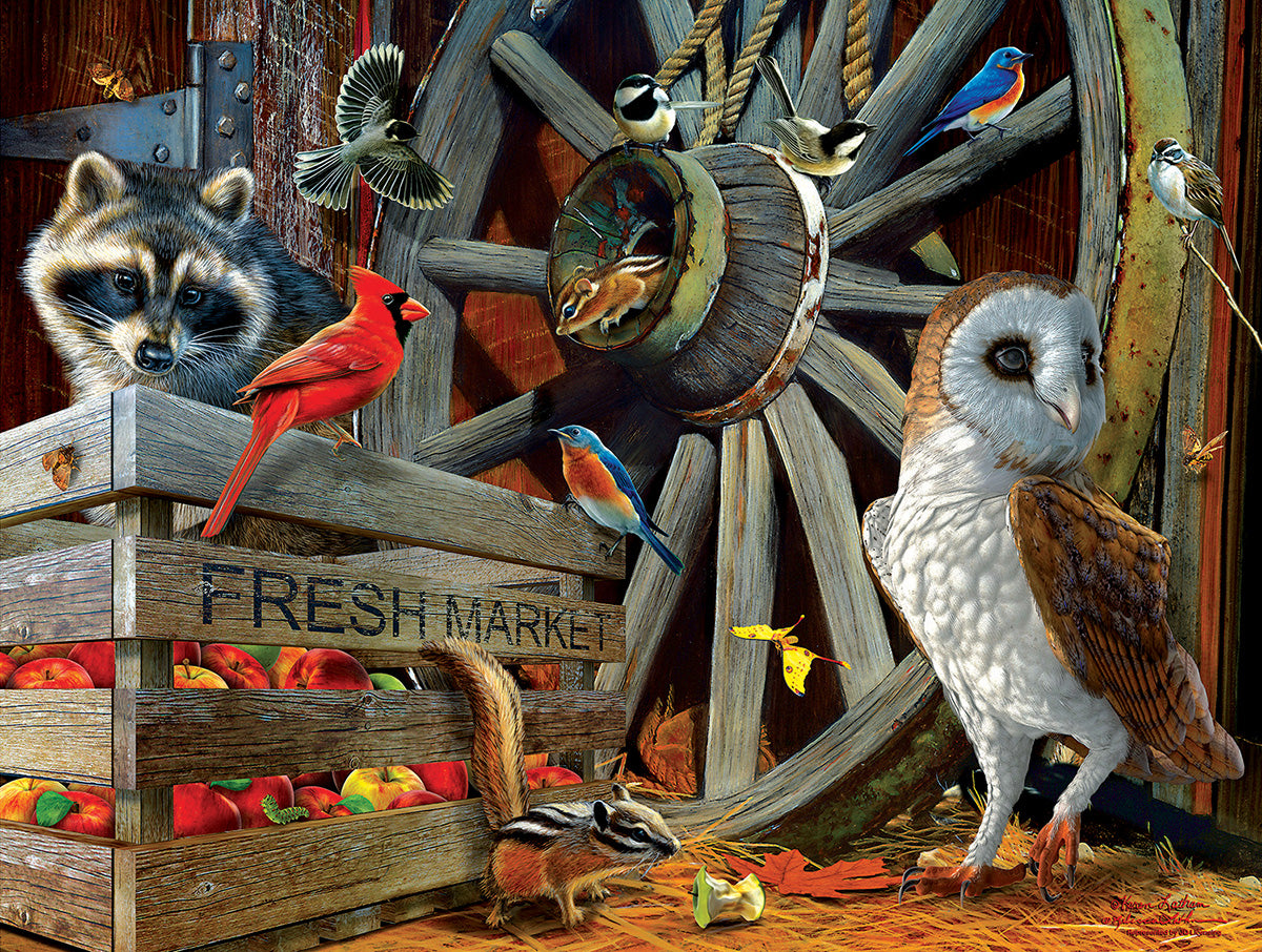 The Fresh Market - 500 Piece Jigsaw Puzzle