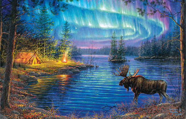 Northern Night - 1000 Piece Jigsaw Puzzle
