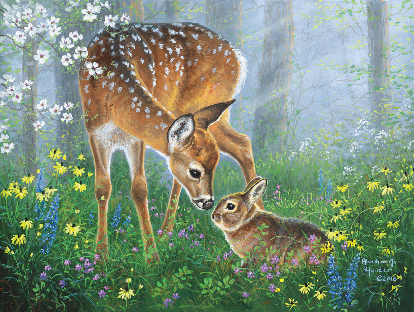 Forest Friendship - 500 Piece Jigsaw Puzzle