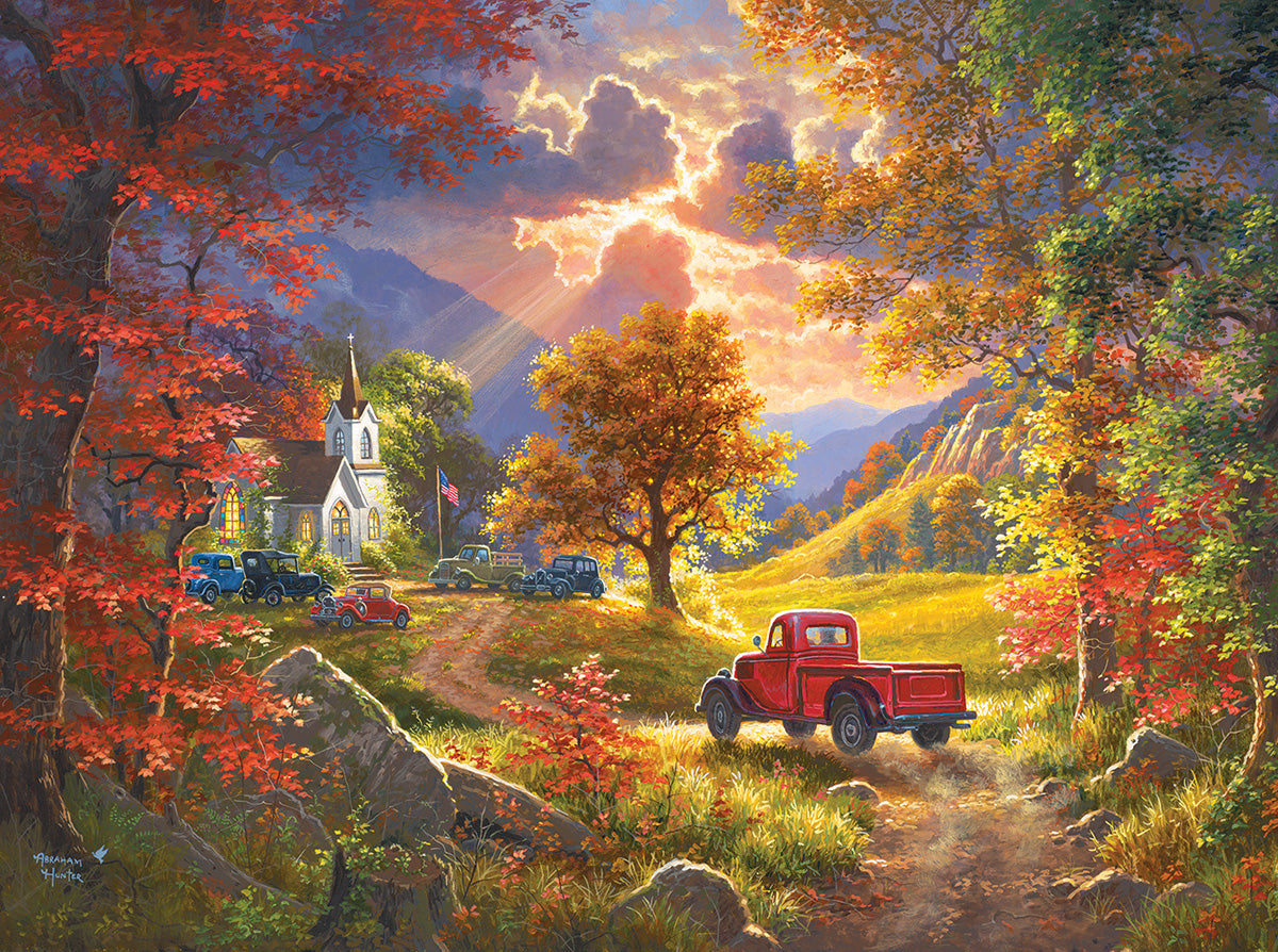 Old Time Religion - 1000 Piece Jigsaw Puzzle