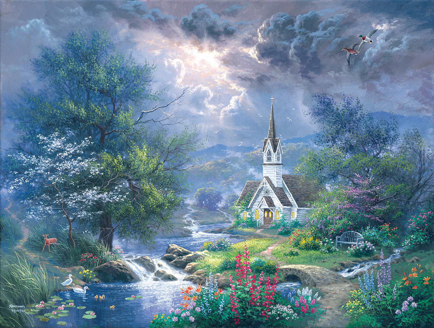 Sweet Hour of Prayer - 500 Piece Jigsaw Puzzle