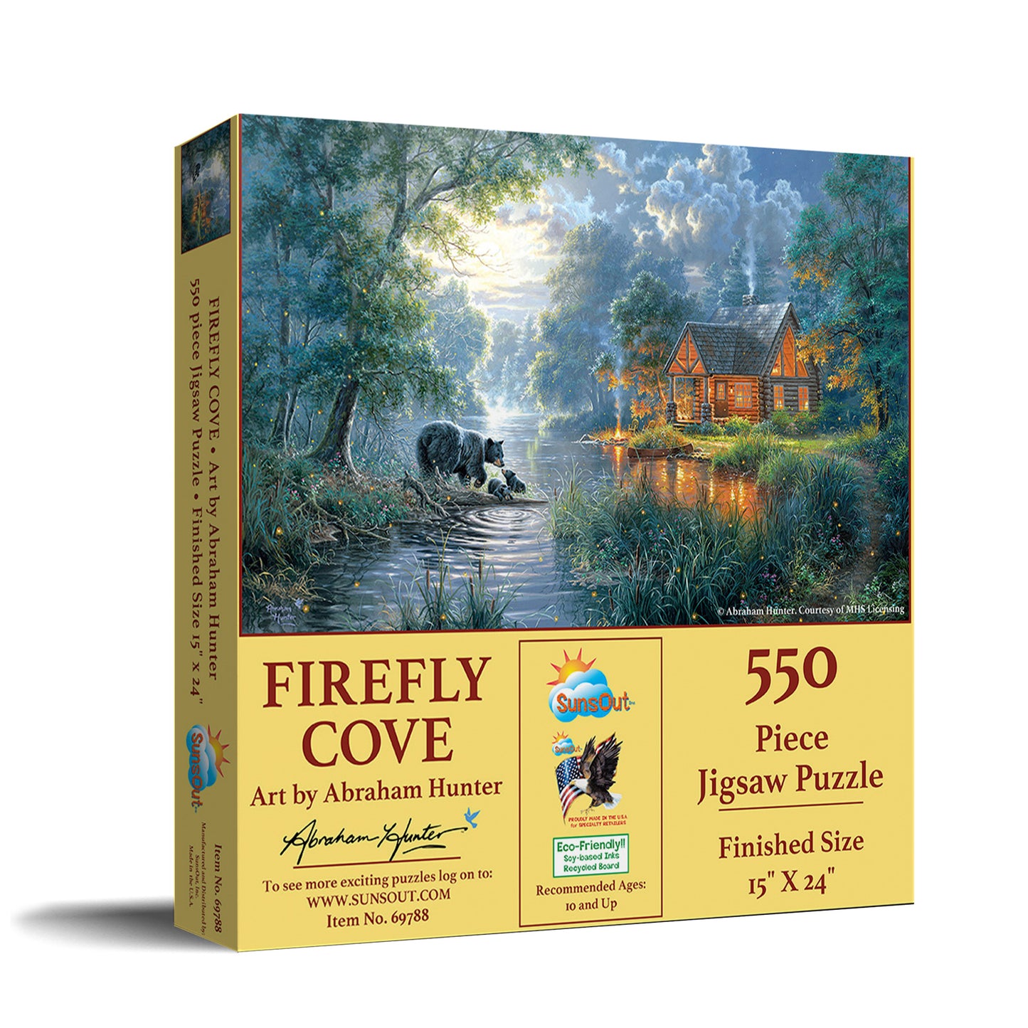Firefly Cove - 550 Piece Jigsaw Puzzle