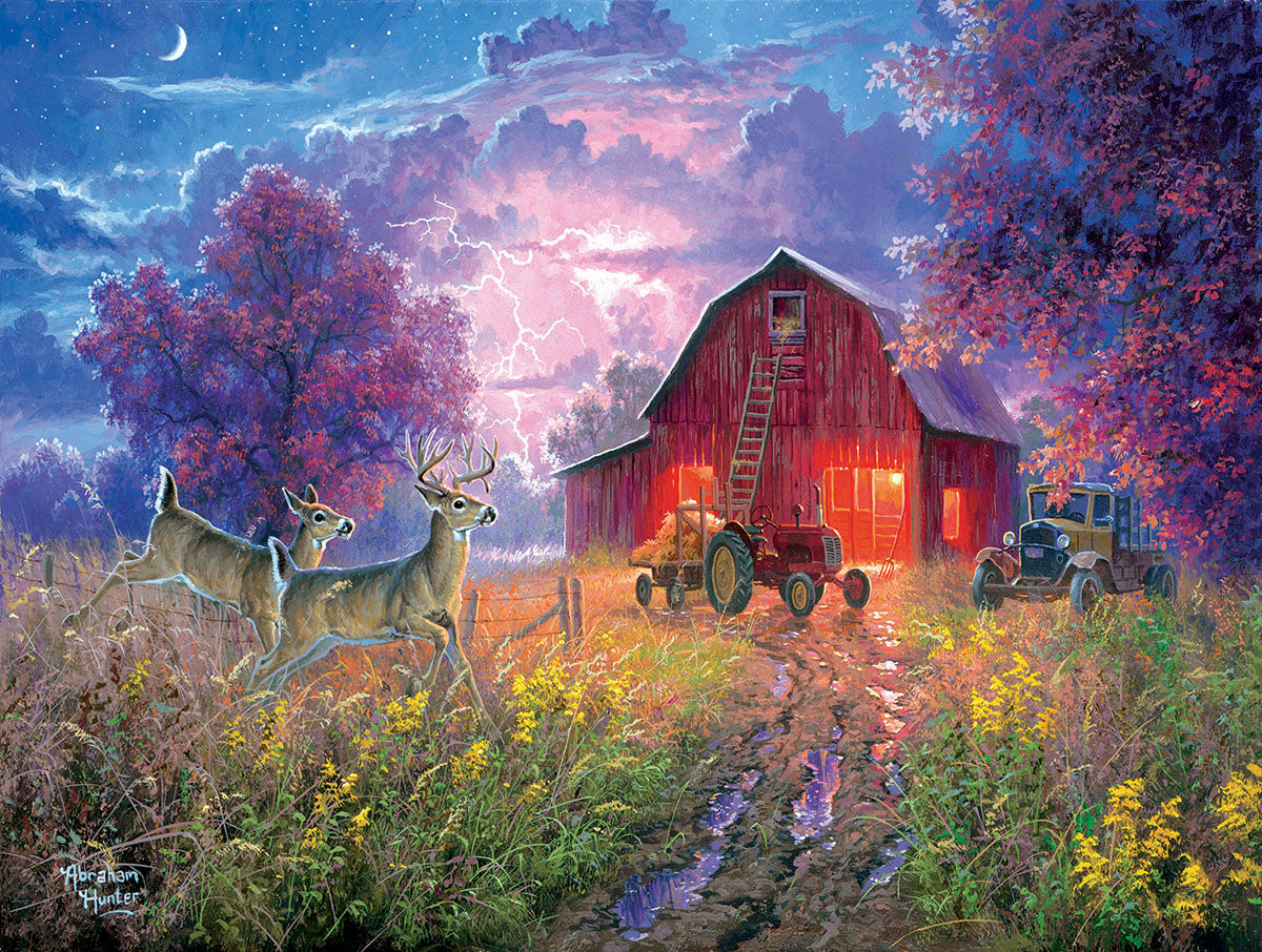 Night Run - 500 Piece Jigsaw Puzzle