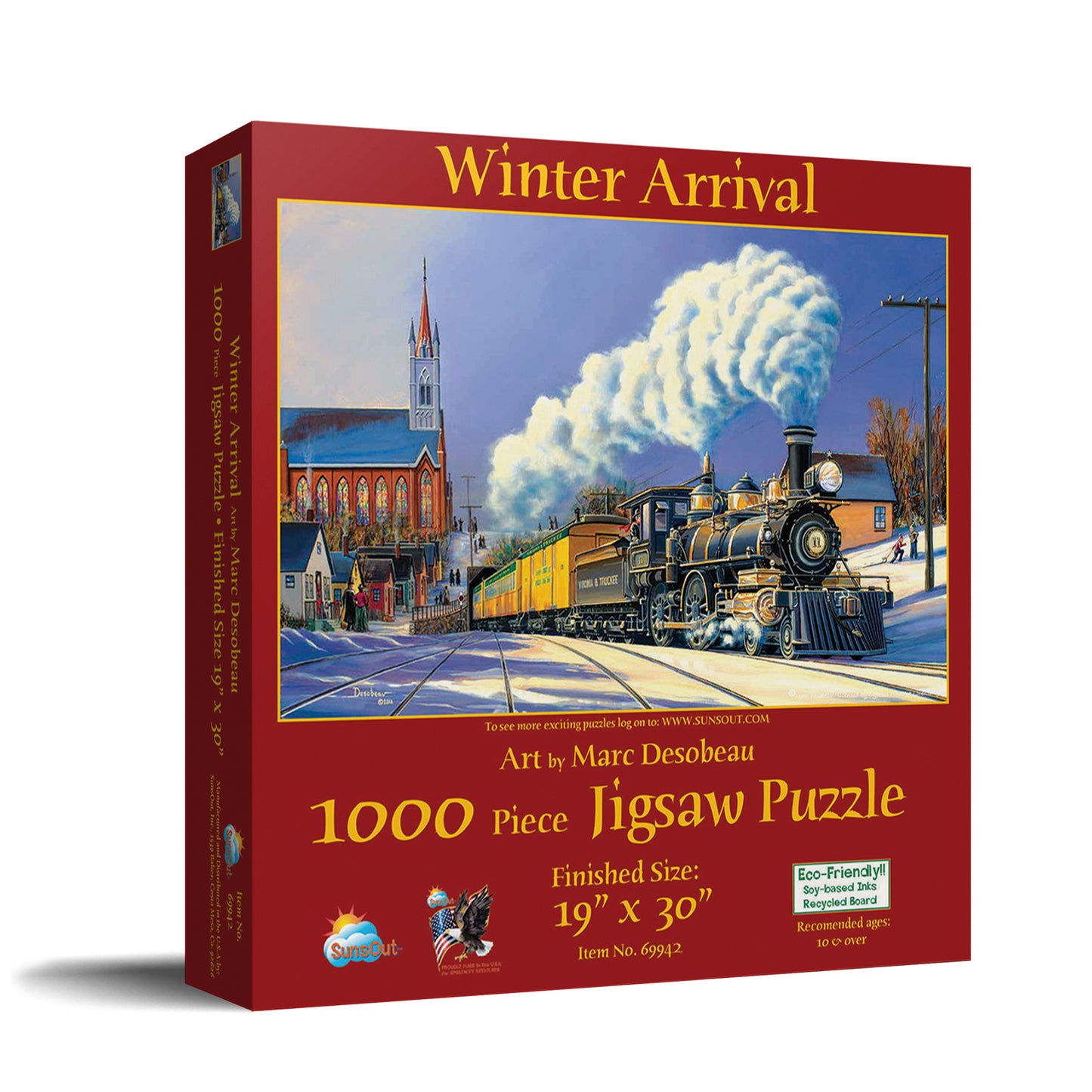 Winter Arrival - 1000 Piece Jigsaw Puzzle
