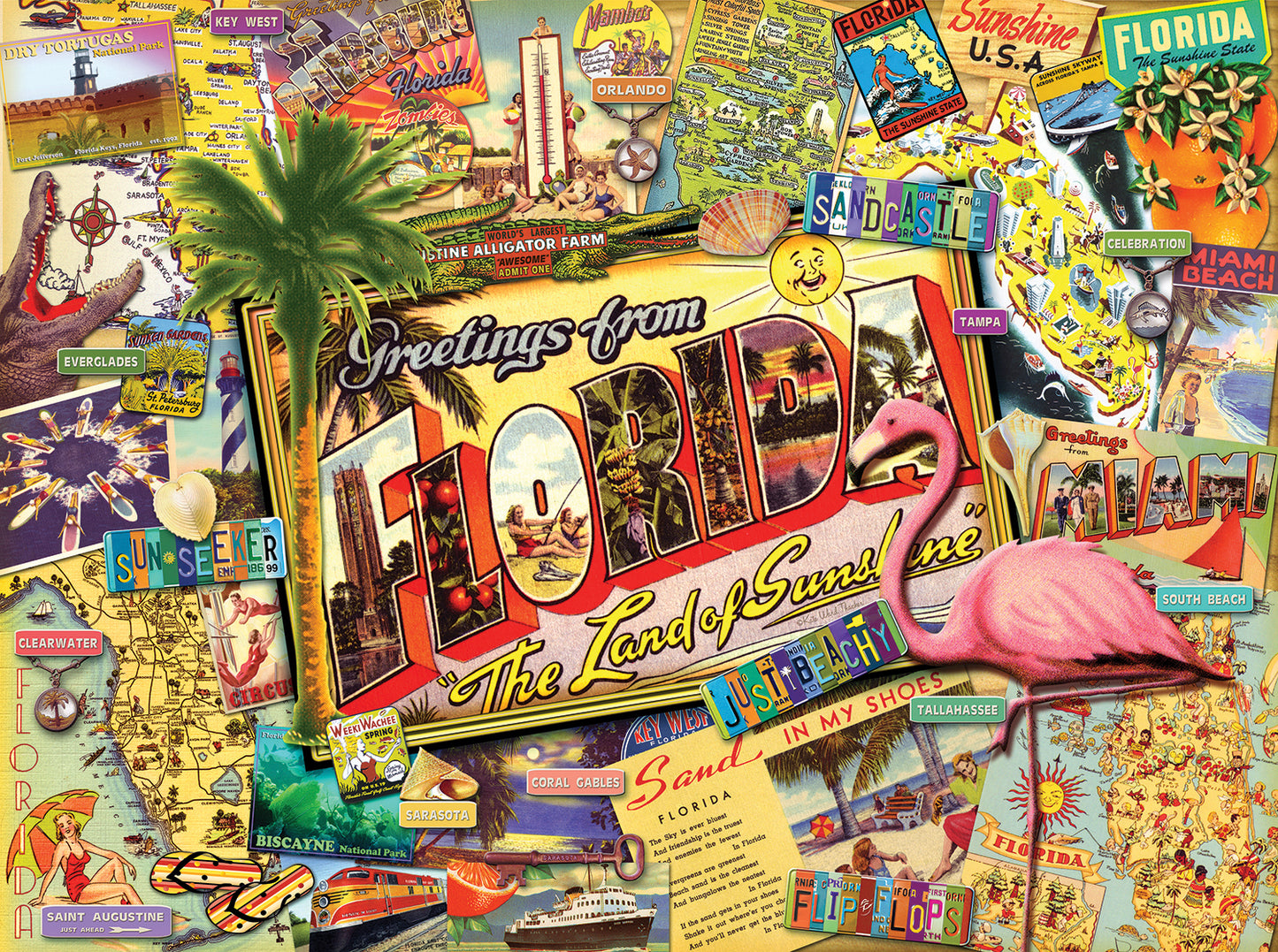 Florida - 1000 Piece Jigsaw Puzzle