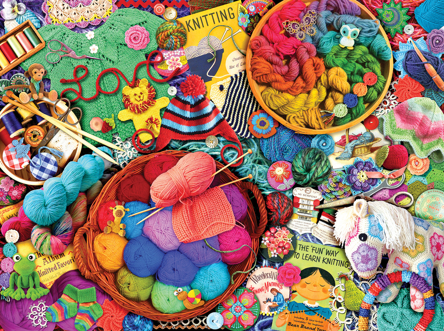 The Artful Needle - 1000 Piece Jigsaw Puzzle