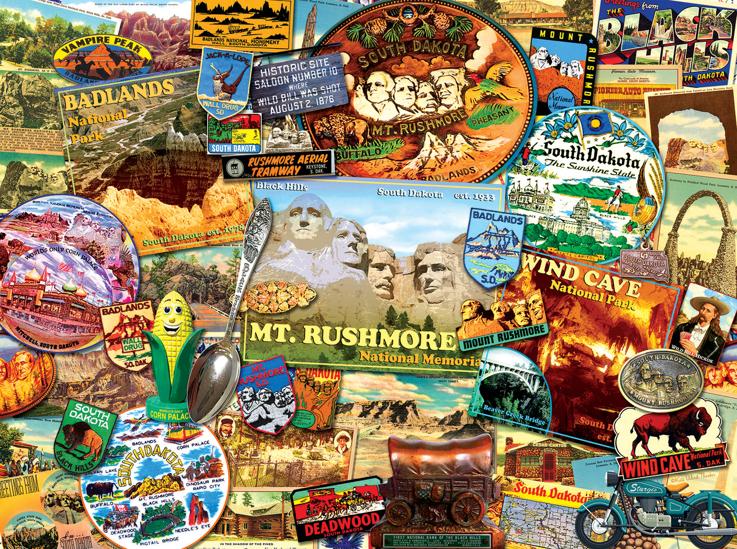 South Dakota - 1000 Piece Jigsaw Puzzle