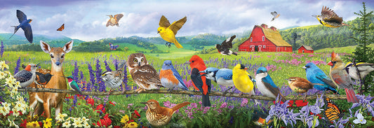 Eastern Birds - 500 Piece Jigsaw Puzzle