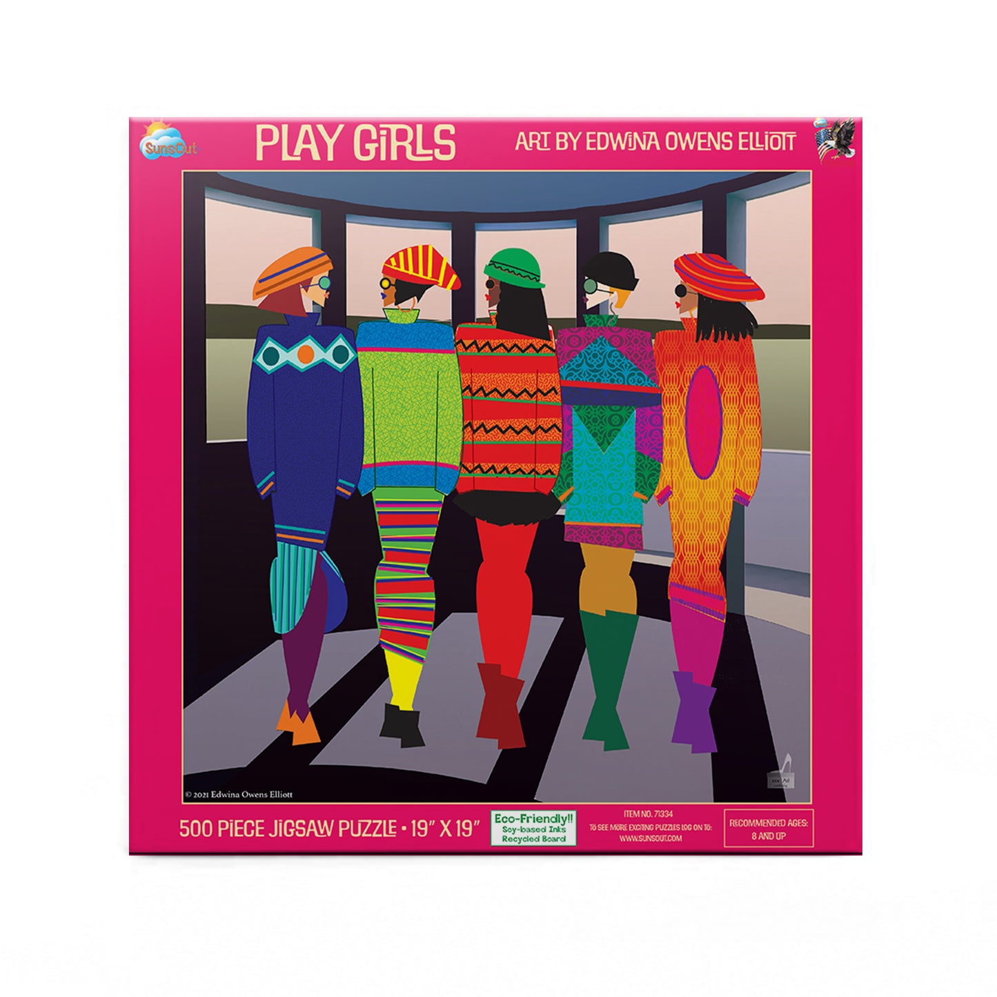 Play Girls - 500 Piece Jigsaw Puzzle