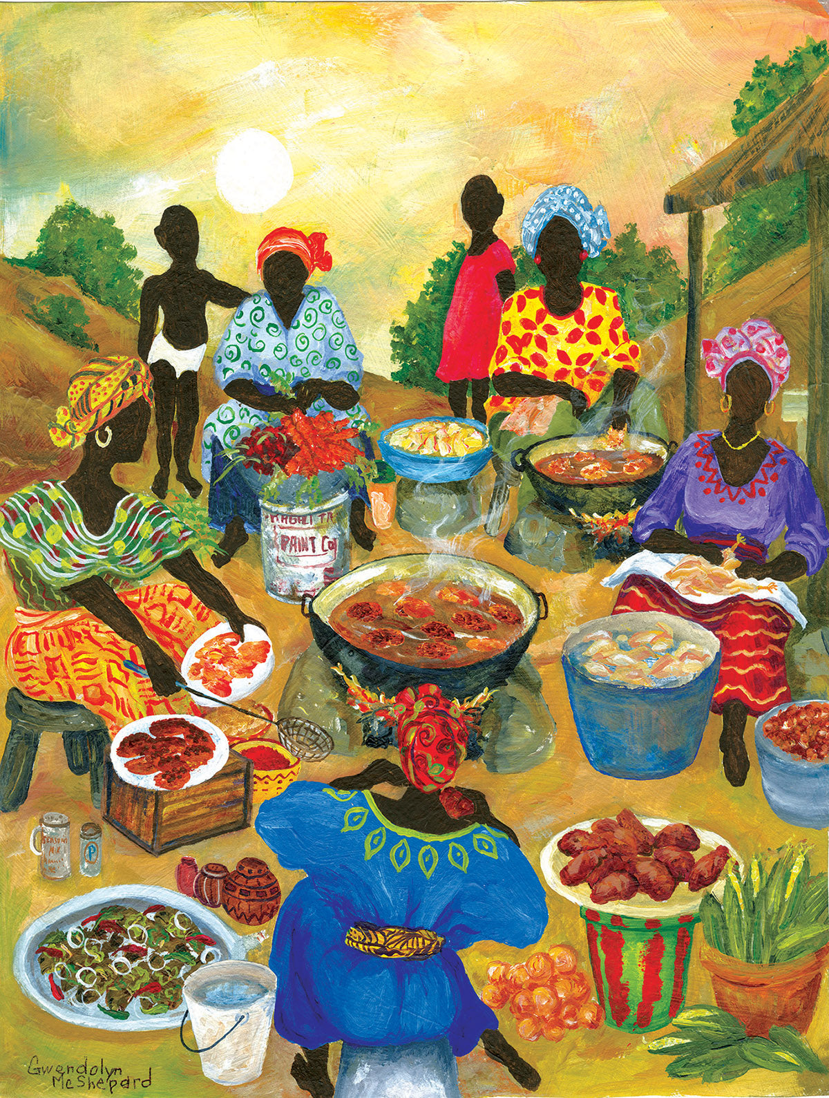 Women Cooking - 500 Piece Jigsaw Puzzle