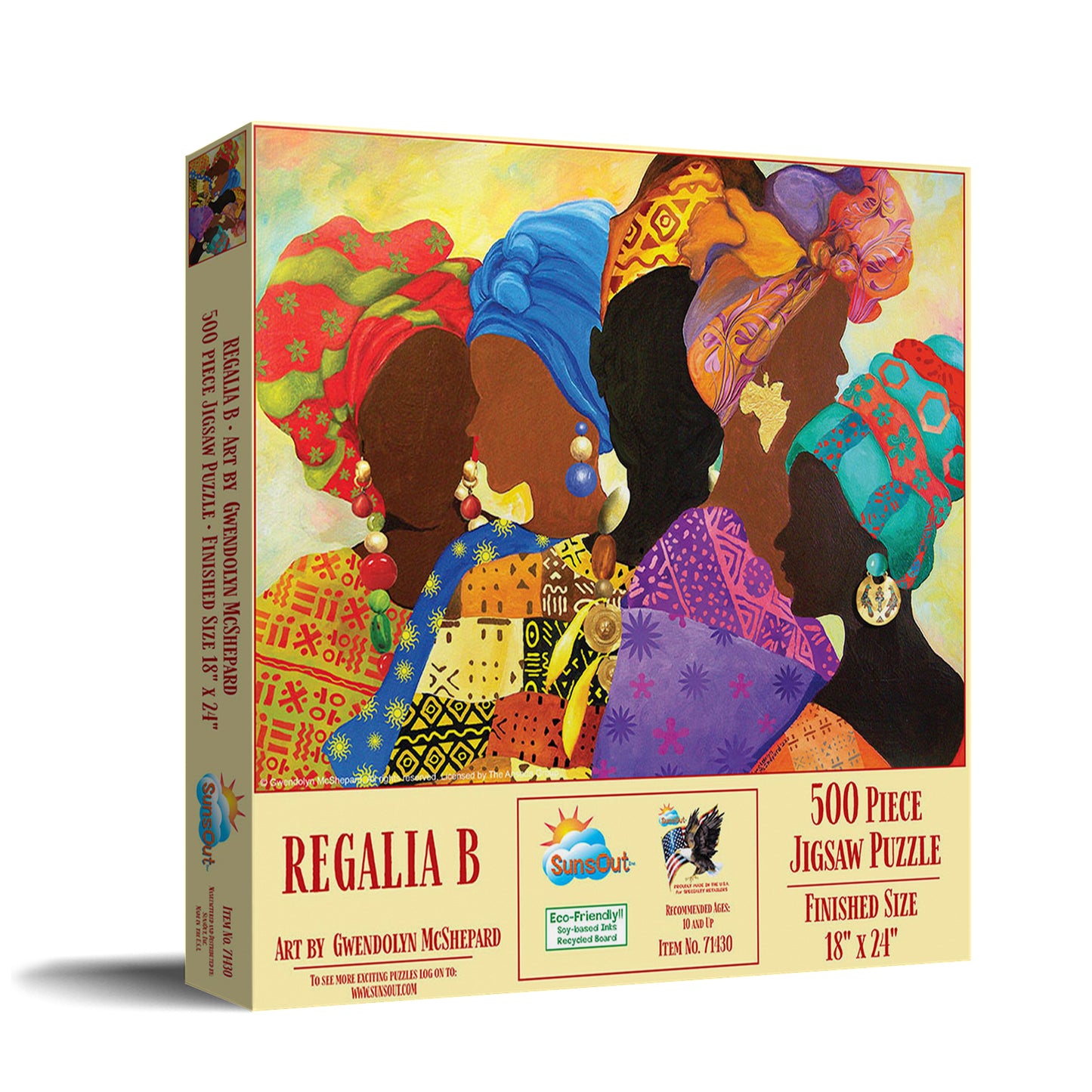 Regalia B - 500 Piece Jigsaw Puzzle