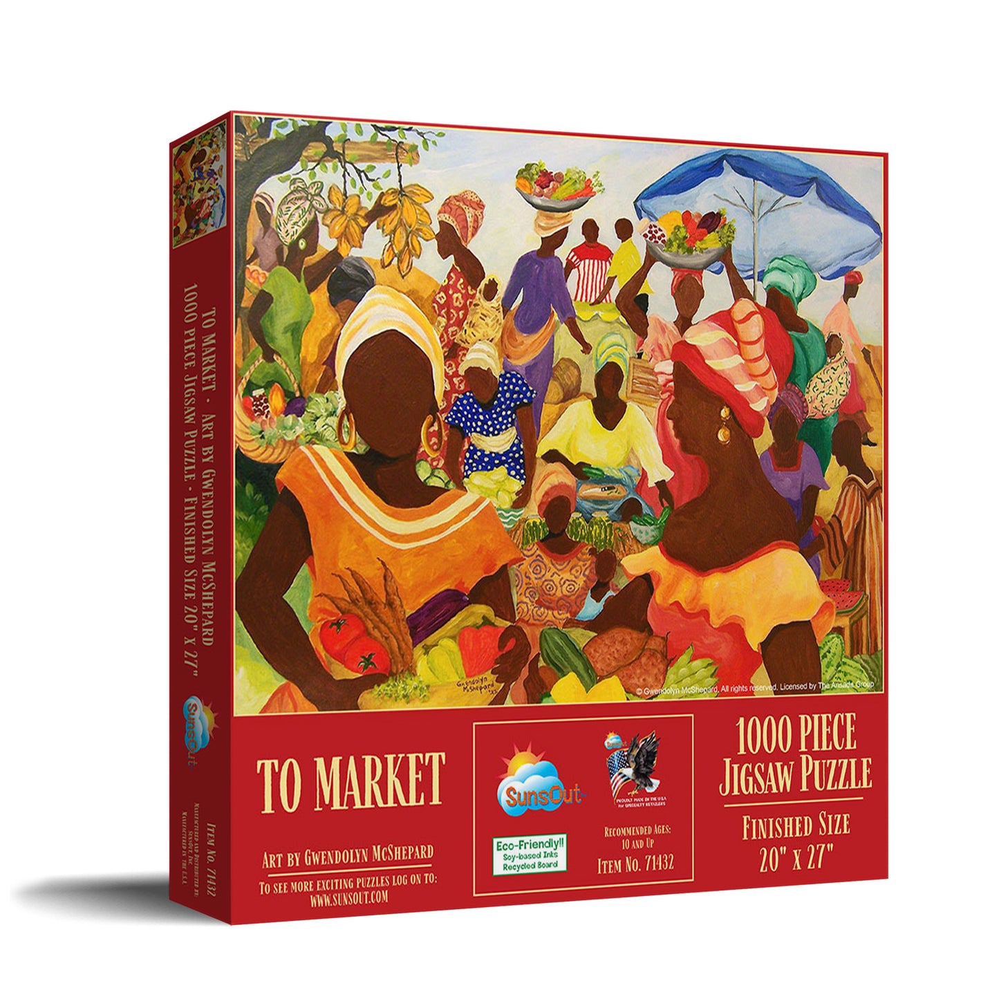 To Market - 1000 Piece Jigsaw Puzzle
