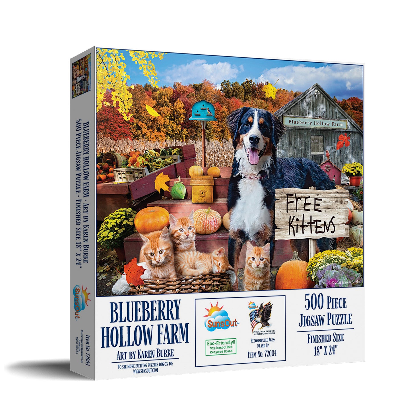Blueberry Hollow Farm - 500 Piece Jigsaw Puzzle