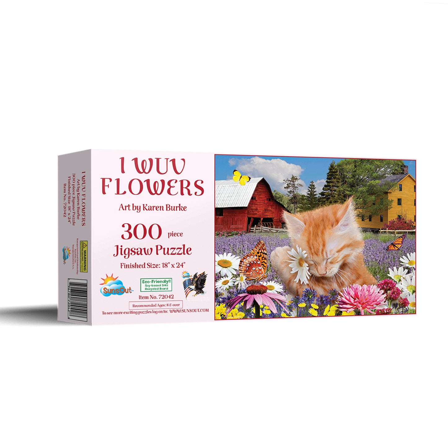 I Wuv Flowers - 300 Piece Jigsaw Puzzle