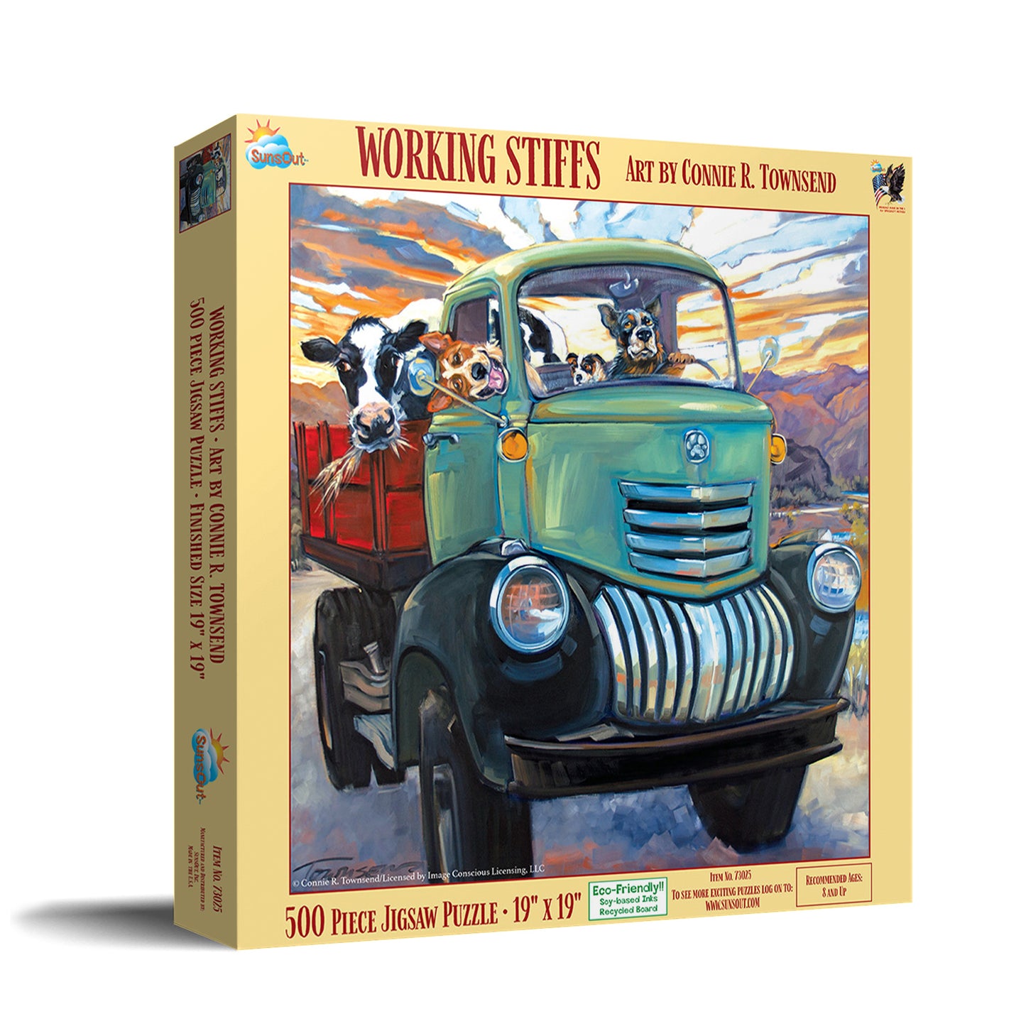 Working Stiffs - 500 Piece Jigsaw Puzzle