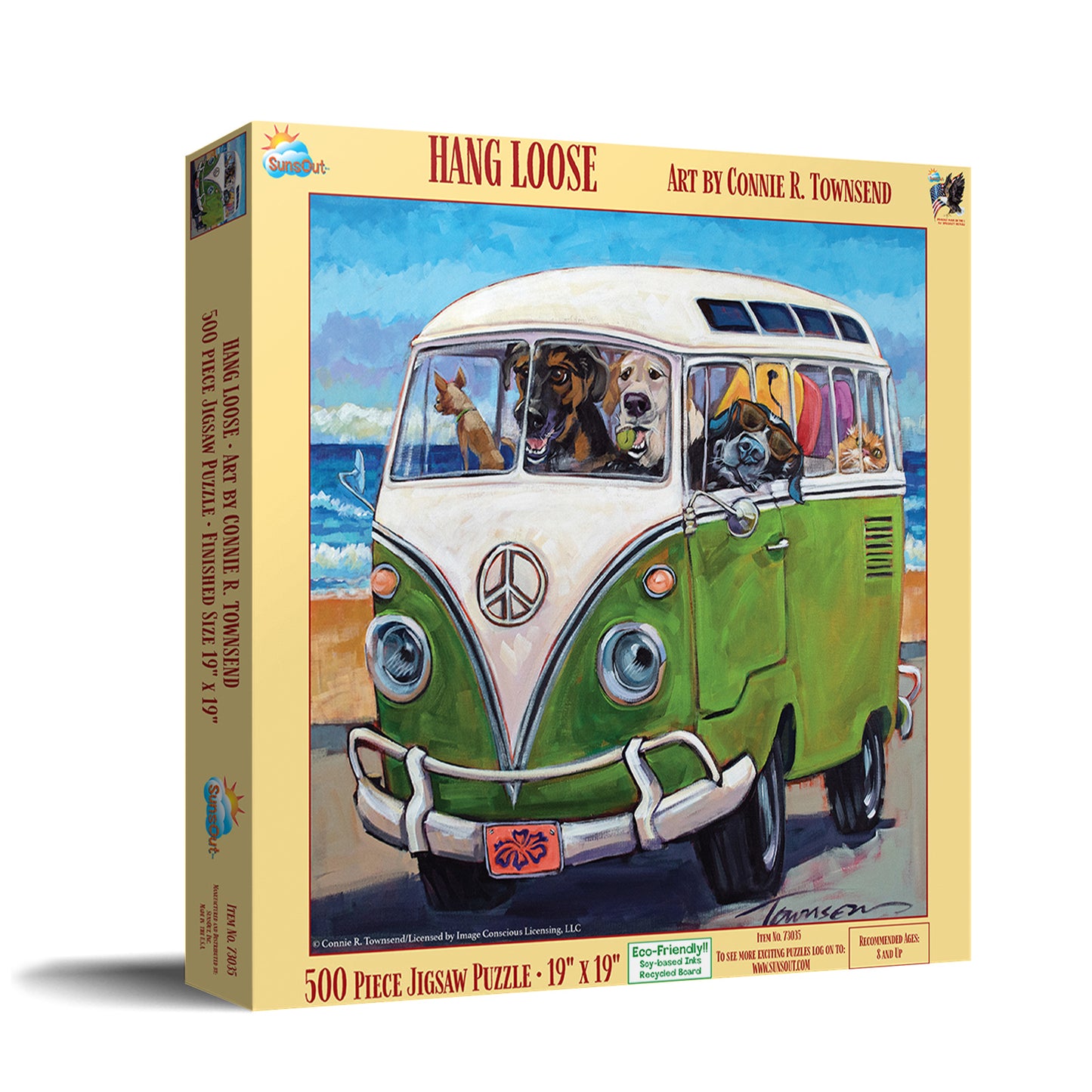 Hang Loose - 500 Piece Jigsaw Puzzle