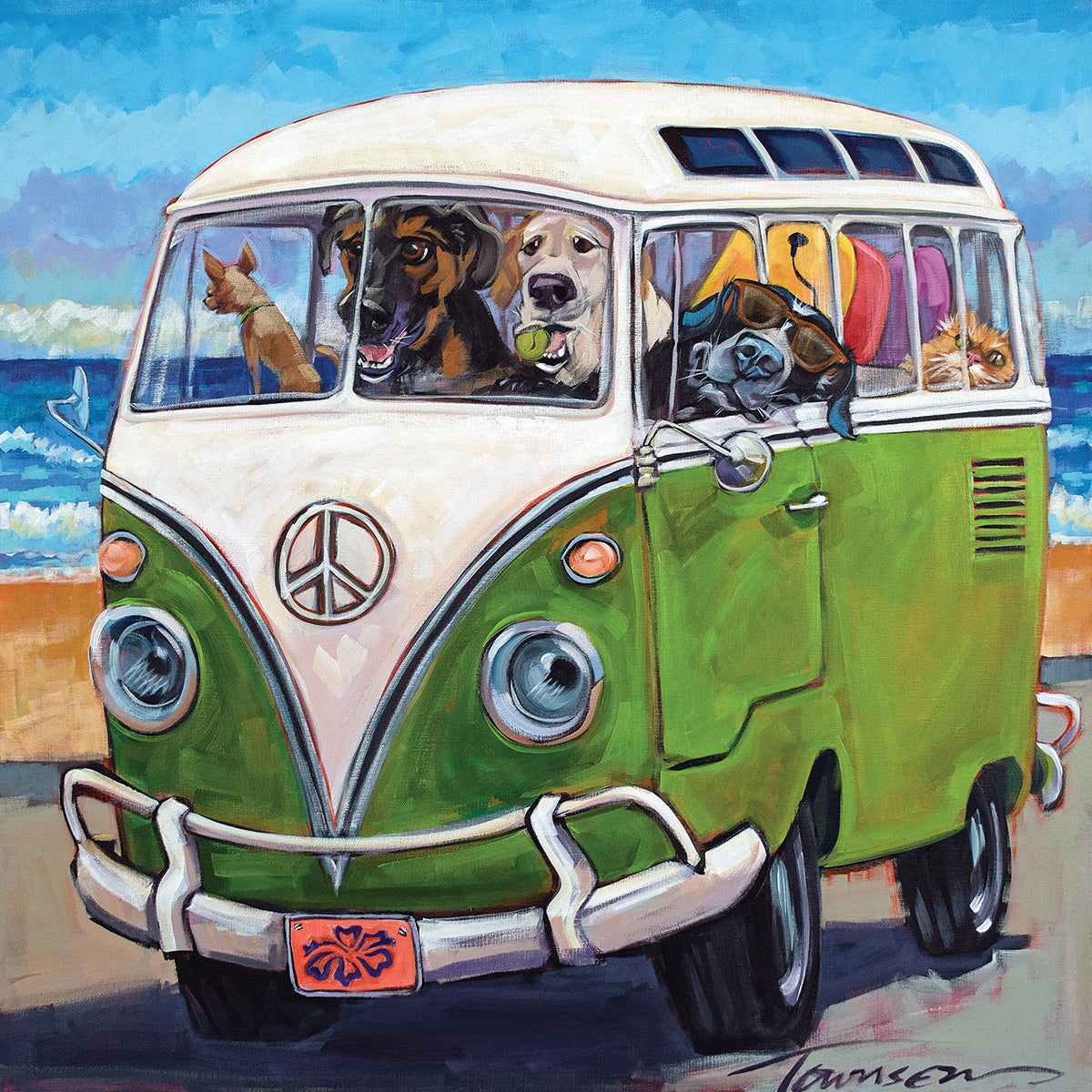 Hang Loose - 500 Piece Jigsaw Puzzle