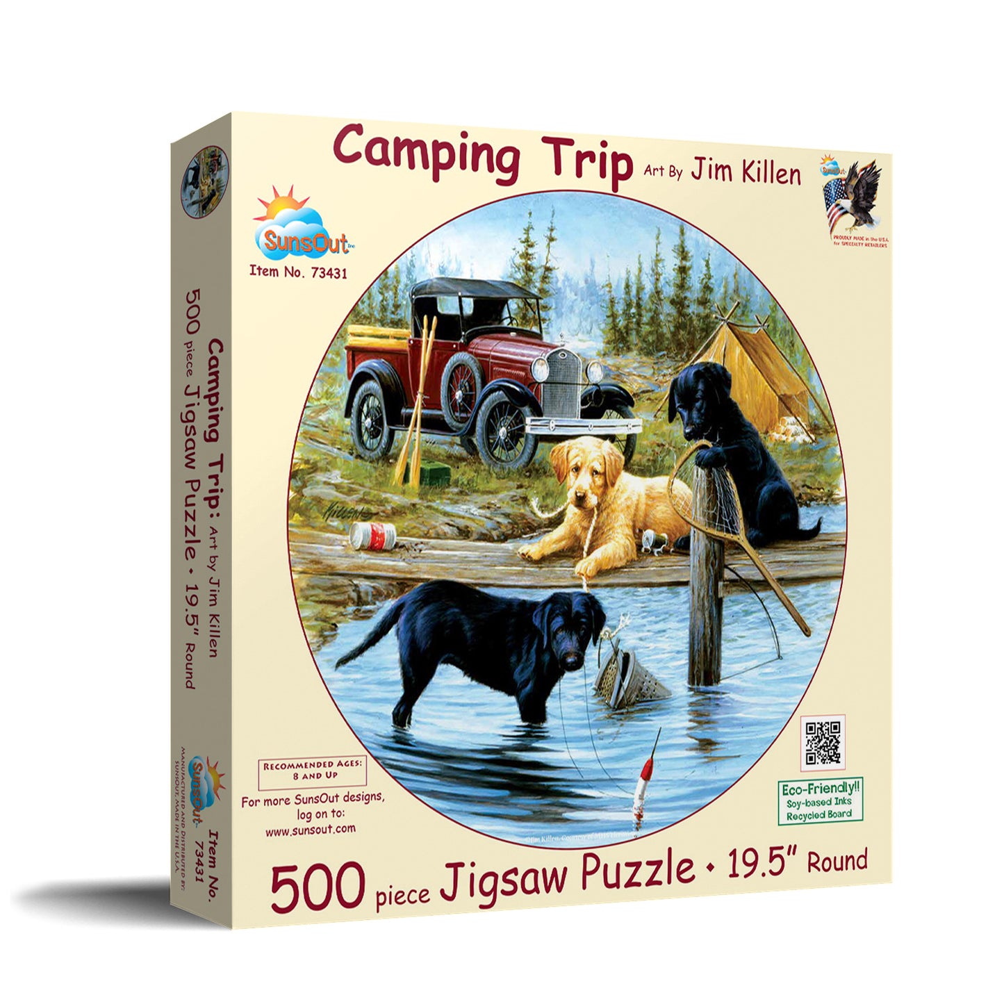 Camping Trip - 500 Piece Jigsaw Puzzle