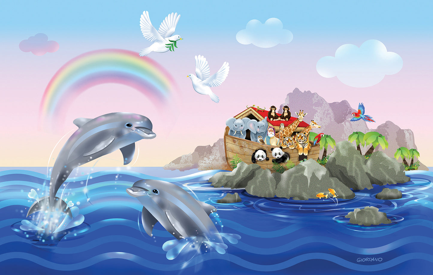 Ark Celebration - 100 Piece Jigsaw Puzzle