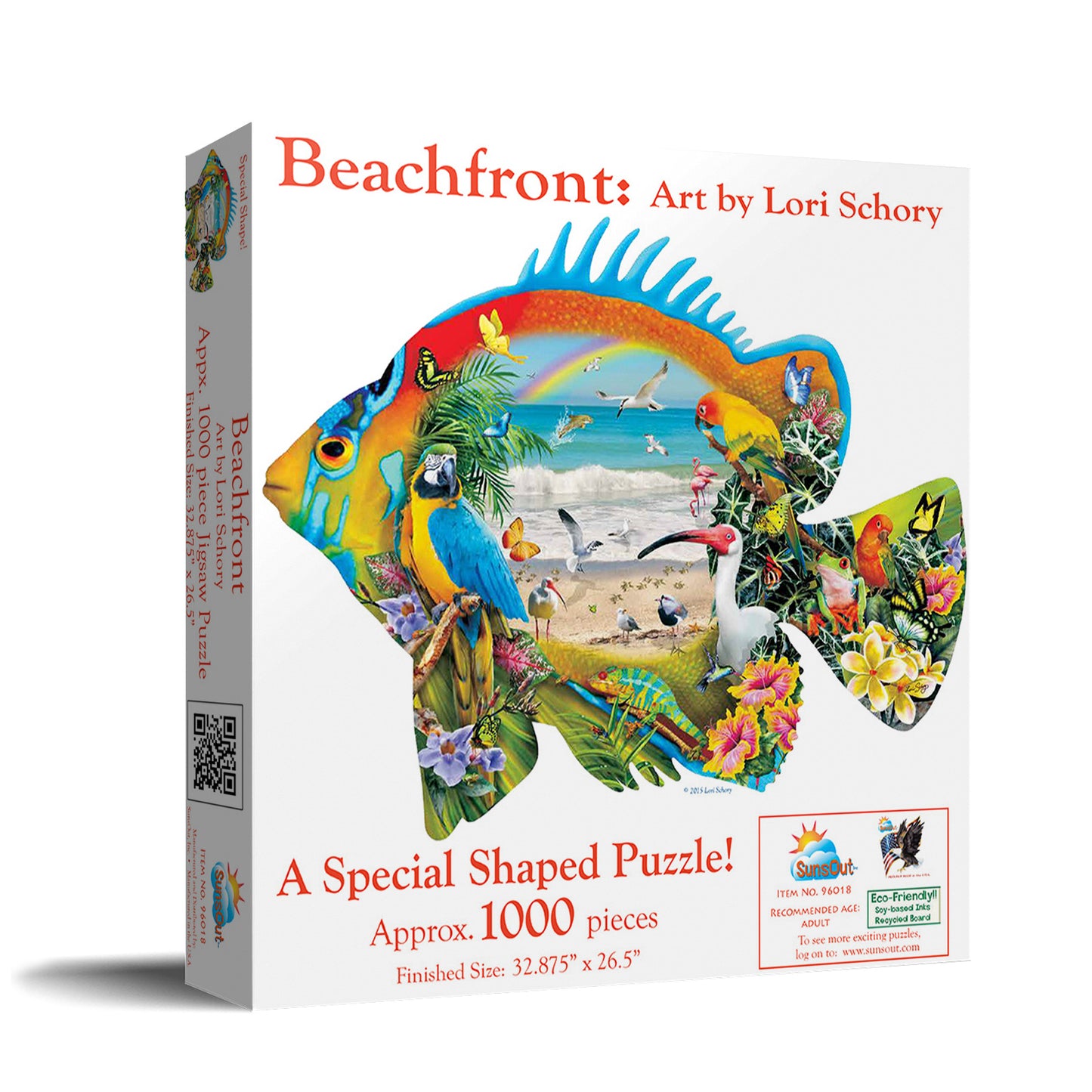 Beachfront - Shaped 1000 Piece Jigsaw Puzzle