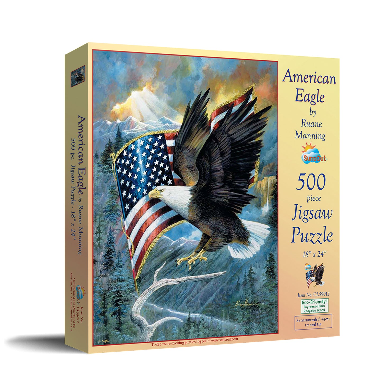 American Eagle - 500 Piece Jigsaw Puzzle