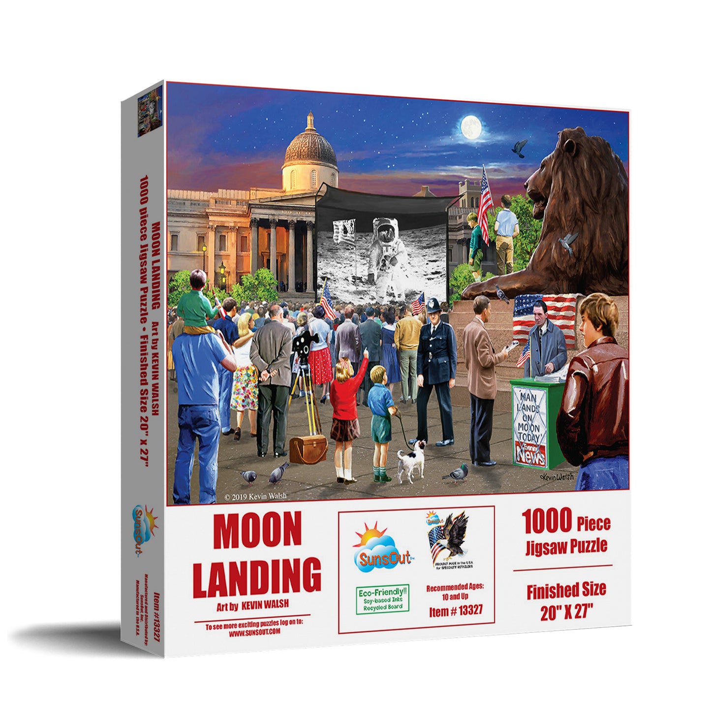 Moon Landing 1969 - 1000 Piece Jigsaw Puzzle