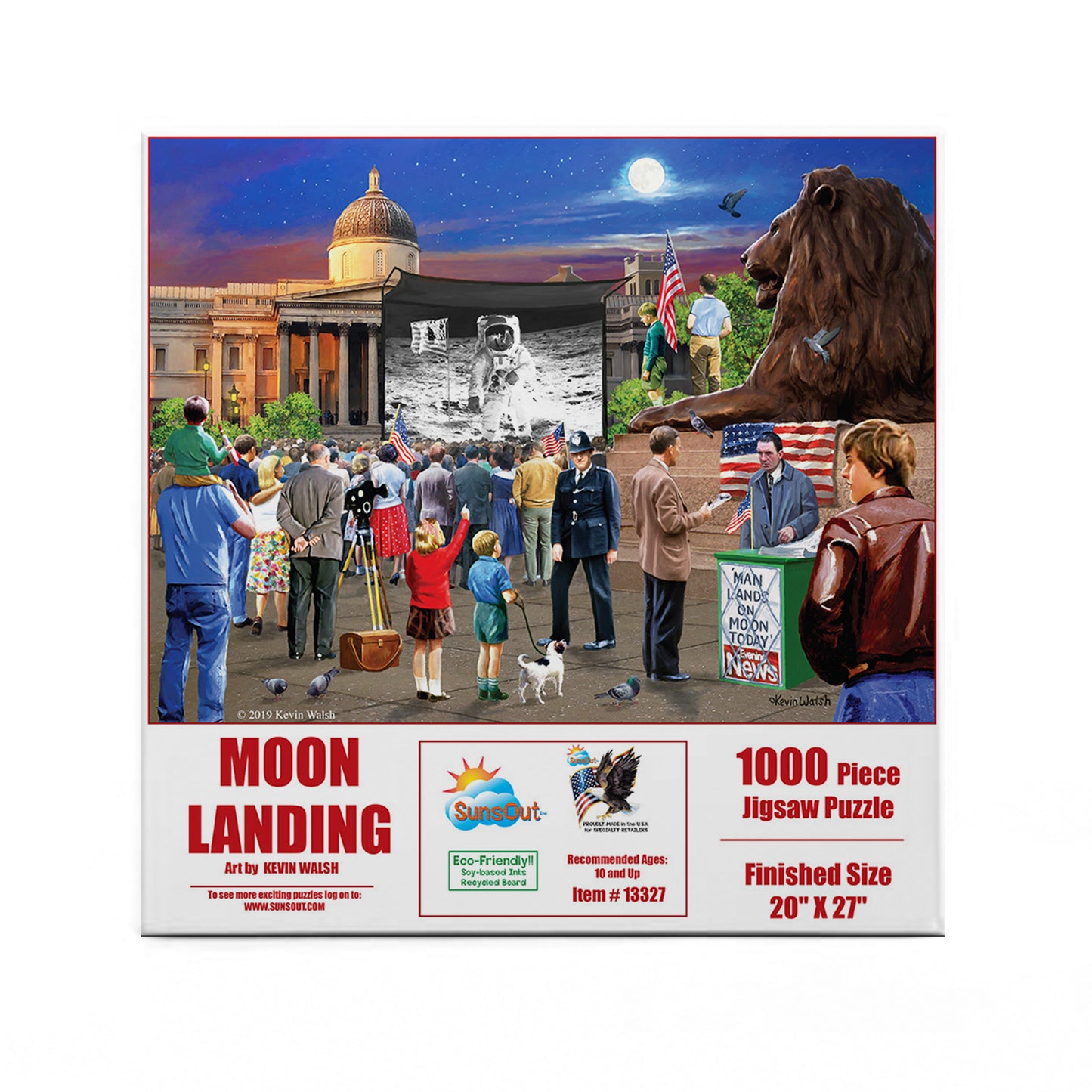 Moon Landing 1969 - 1000 Piece Jigsaw Puzzle