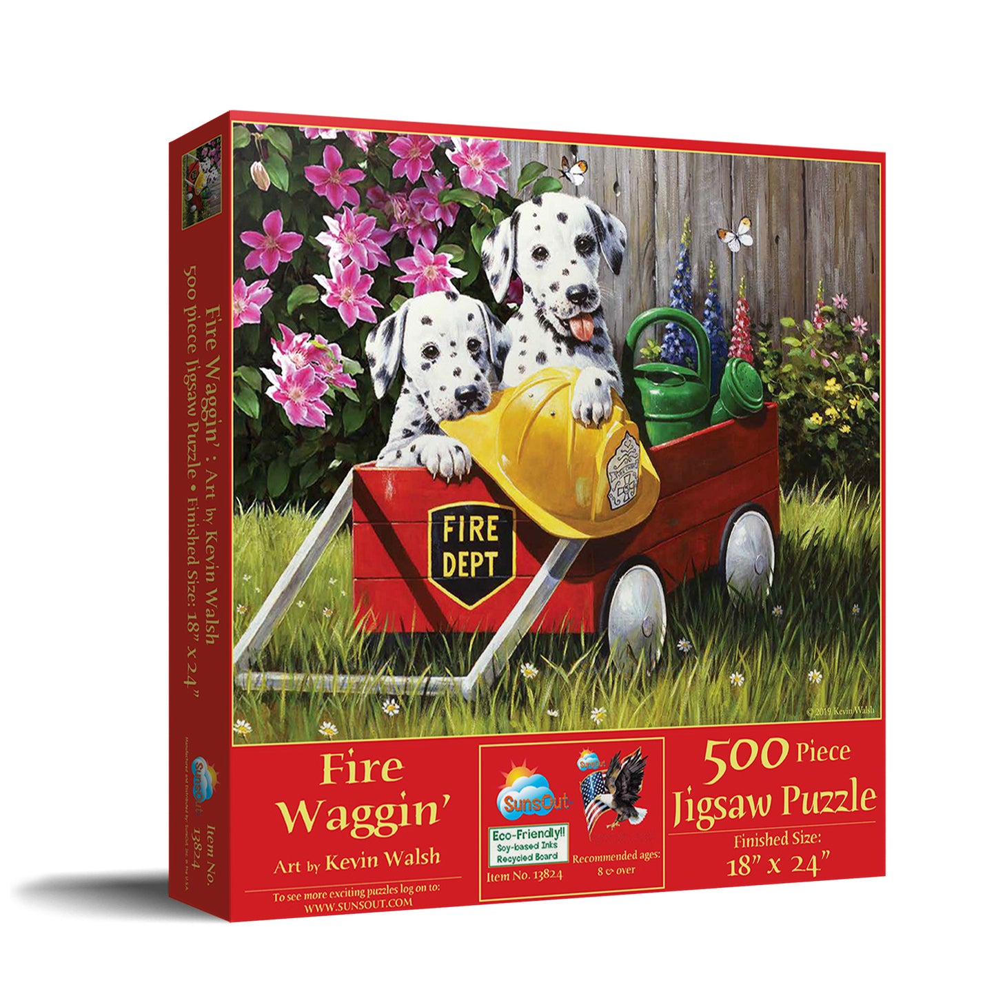 Fire Waggin' - 500 Piece Jigsaw Puzzle
