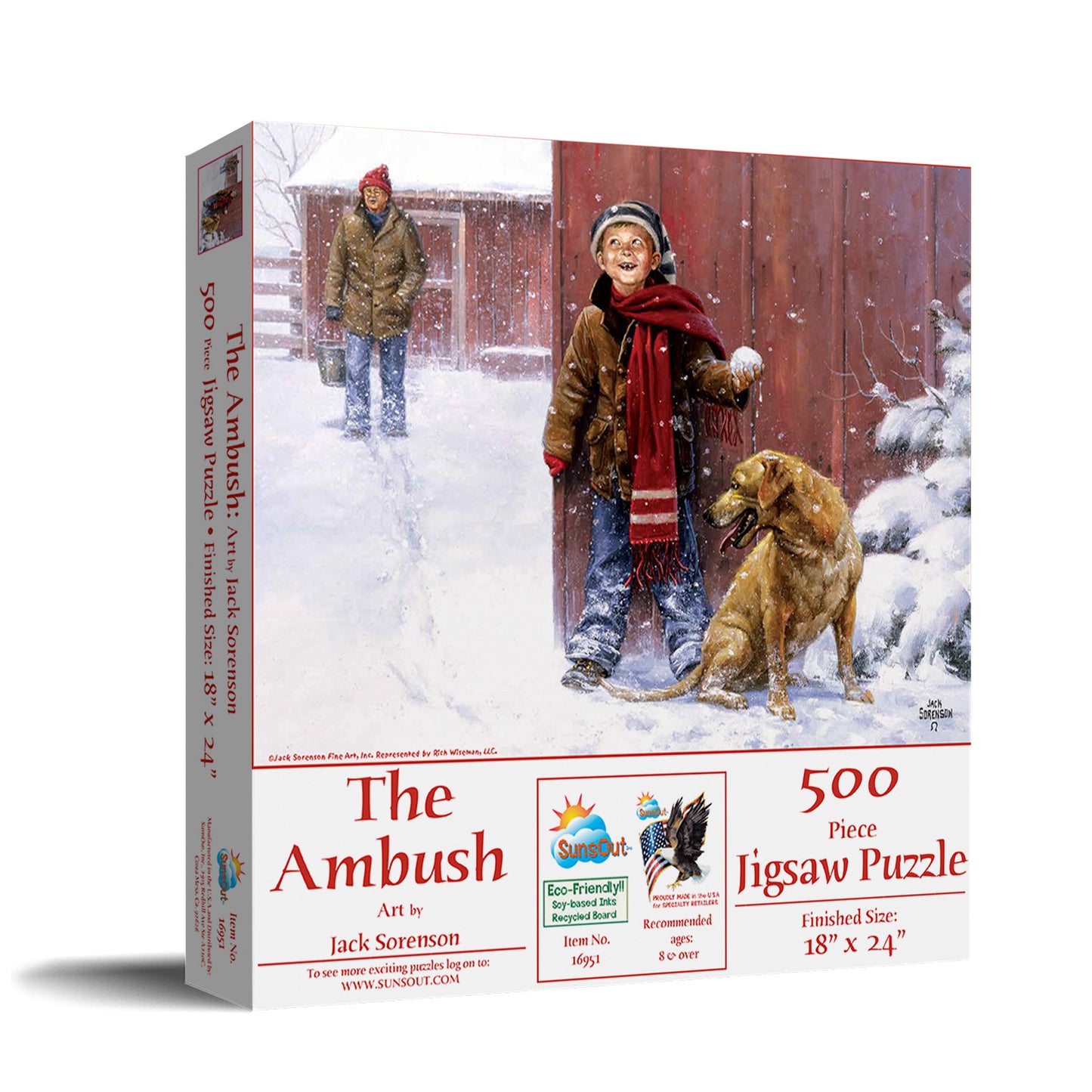 The Ambush - 500 Piece Jigsaw Puzzle