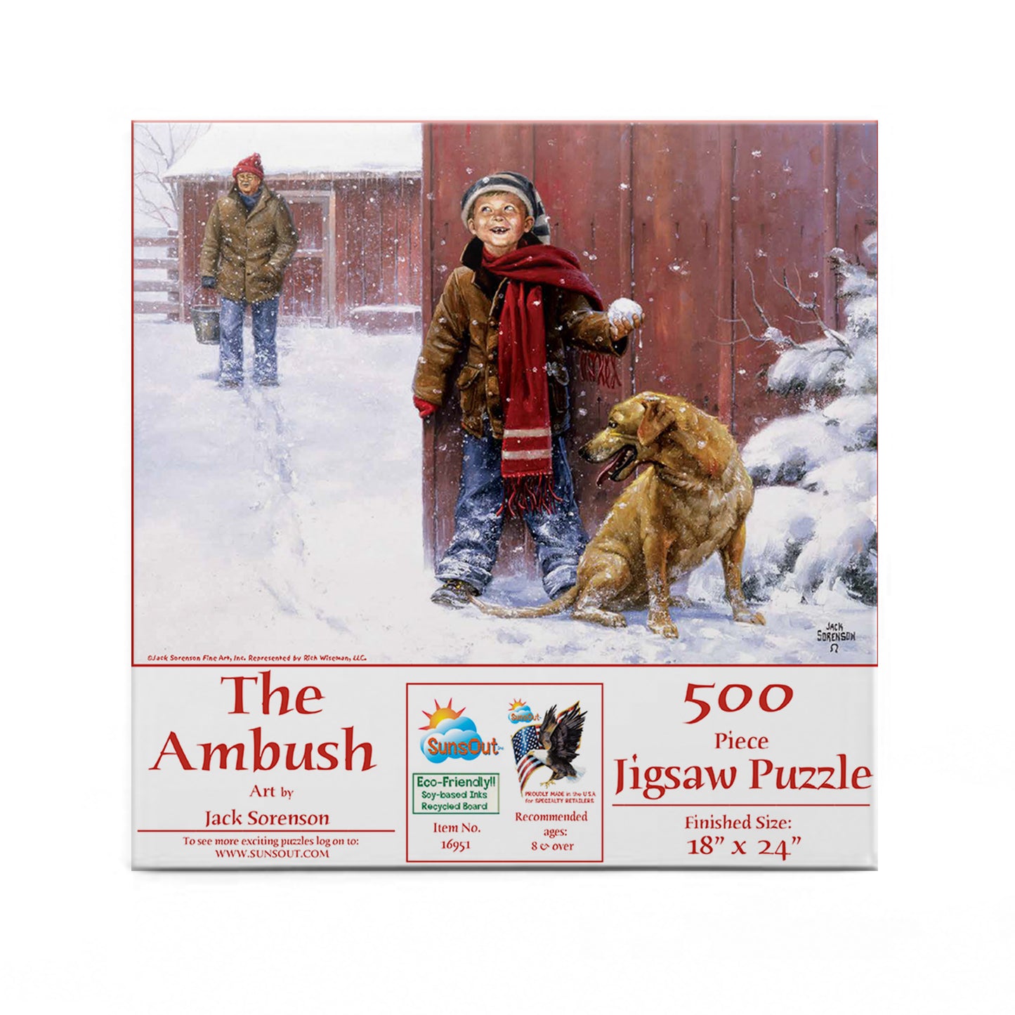 The Ambush - 500 Piece Jigsaw Puzzle