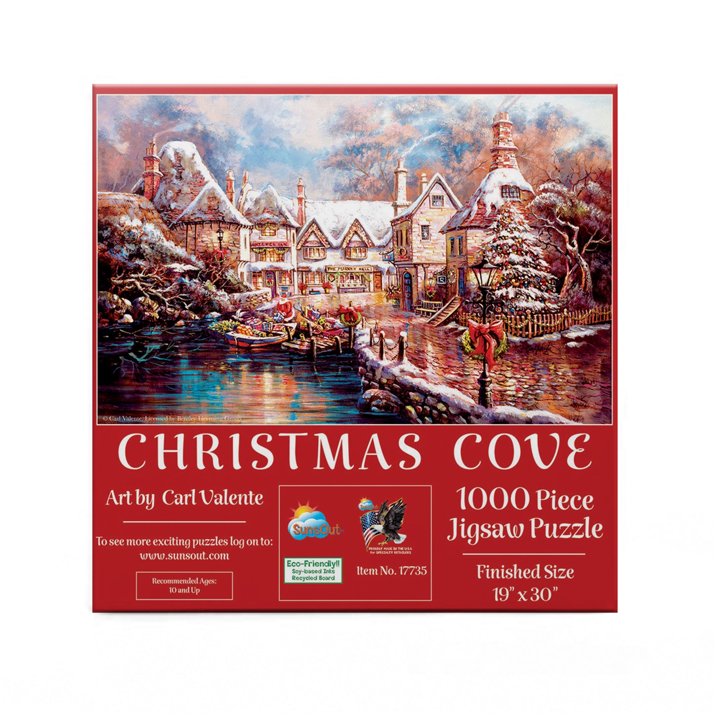 Christmas Cove - 1000 Piece Jigsaw Puzzle