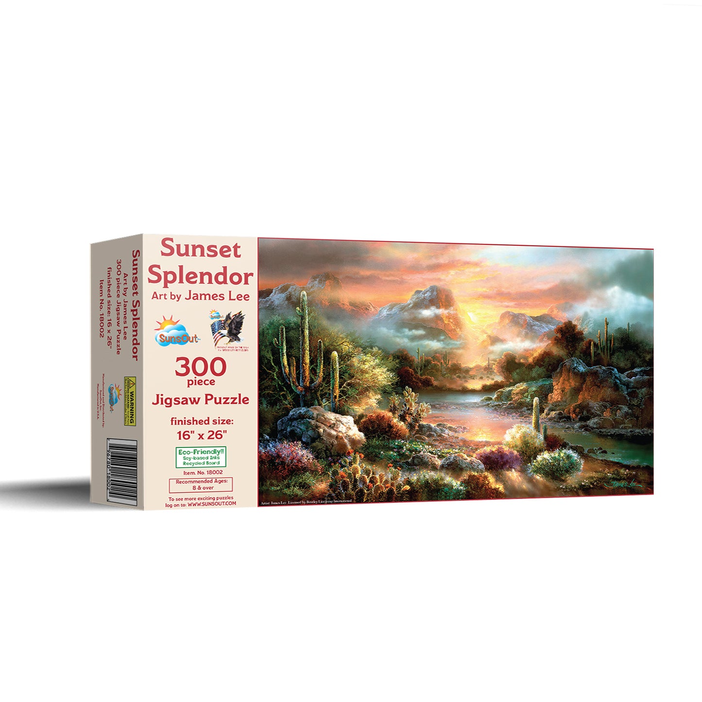 Sunset Splendor - 300 Piece Jigsaw Puzzle